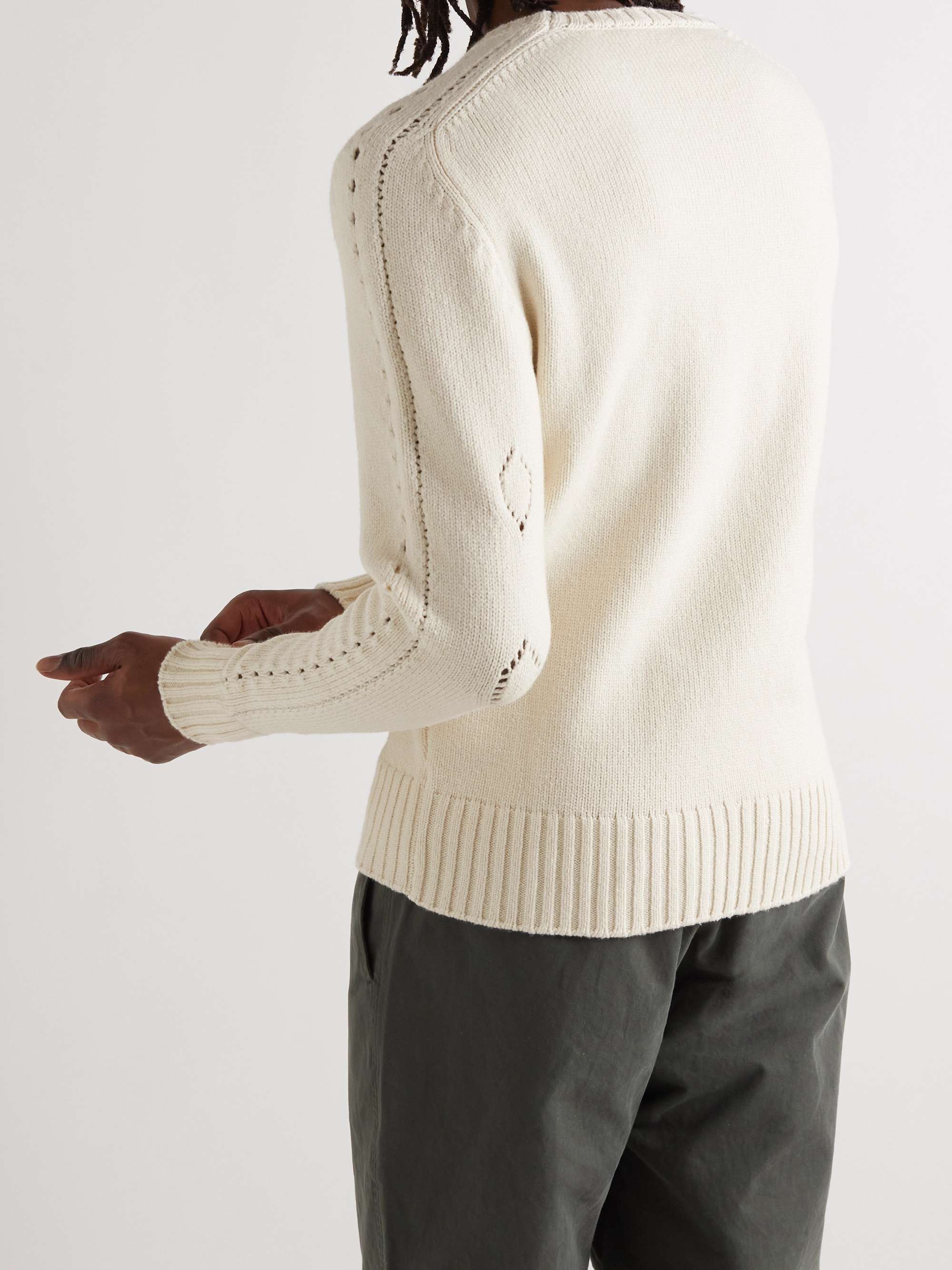 OFFICINE GÉNÉRALE Marco Pointelle-Knit Sweater