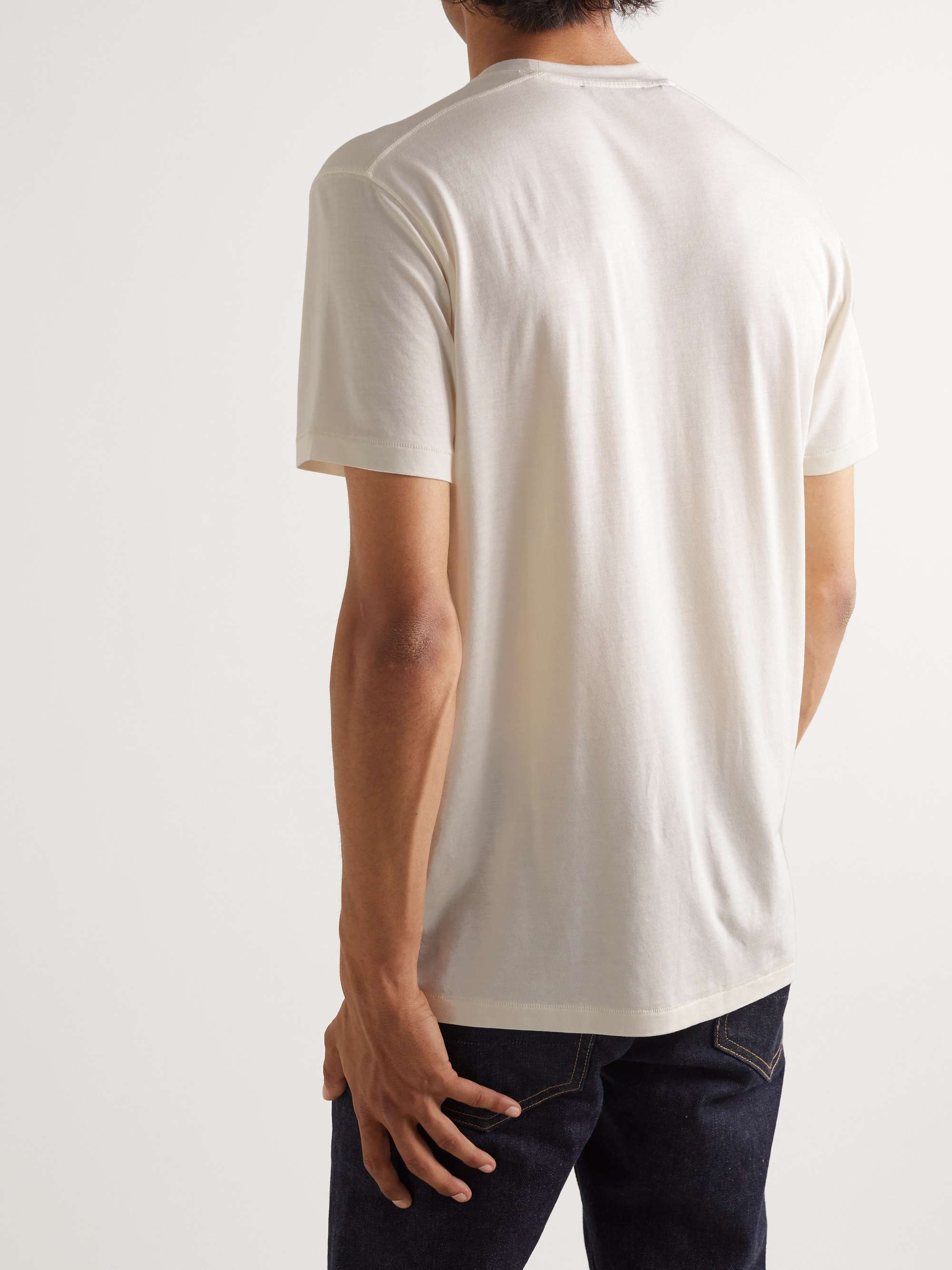 TOM FORD Lyocell and Cotton-Blend Jersey T-Shirt