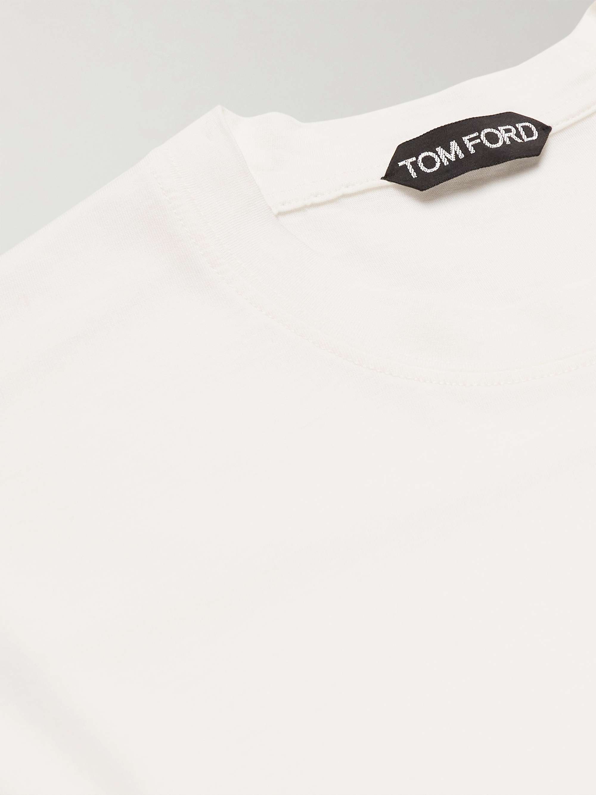 TOM FORD Lyocell and Cotton-Blend Jersey T-Shirt
