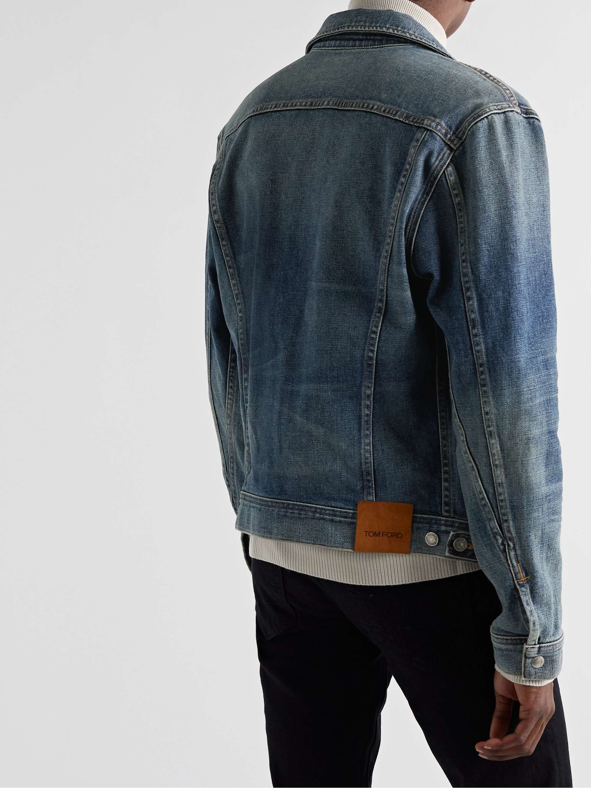 TOM FORD Washed Denim Jacket
