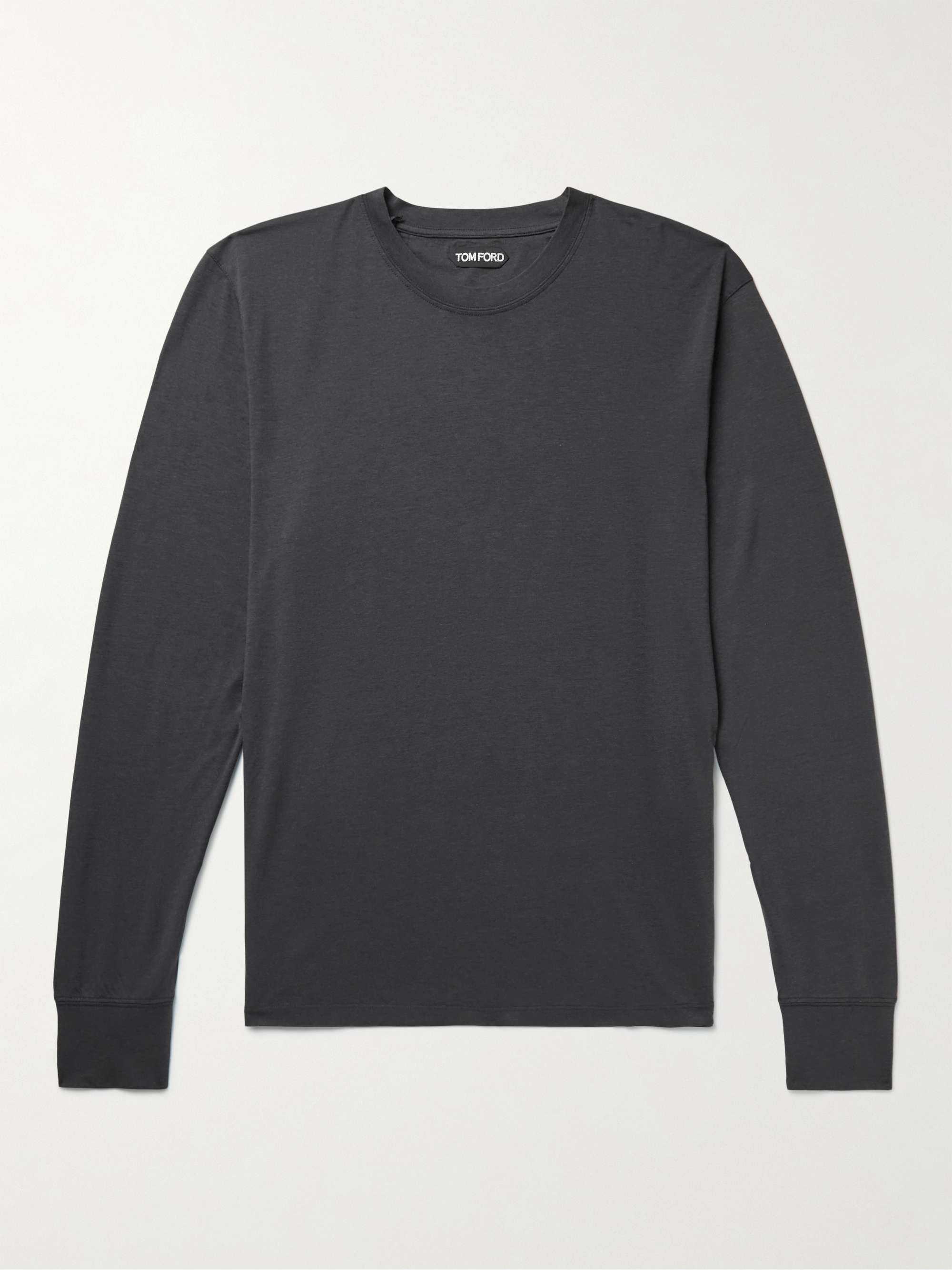 TOM FORD Lyocell and Cotton-Blend Jersey T-Shirt for Men | MR PORTER