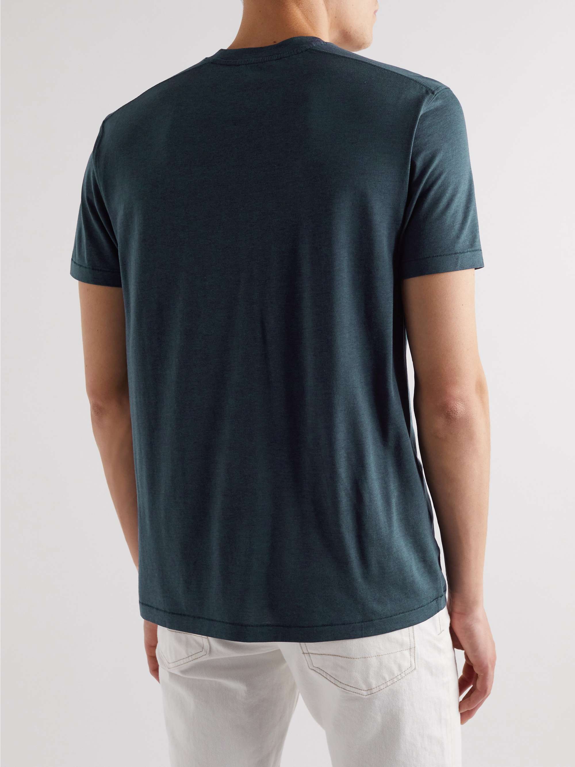 TOM FORD Lyocell and Cotton-Blend Jersey T-Shirt