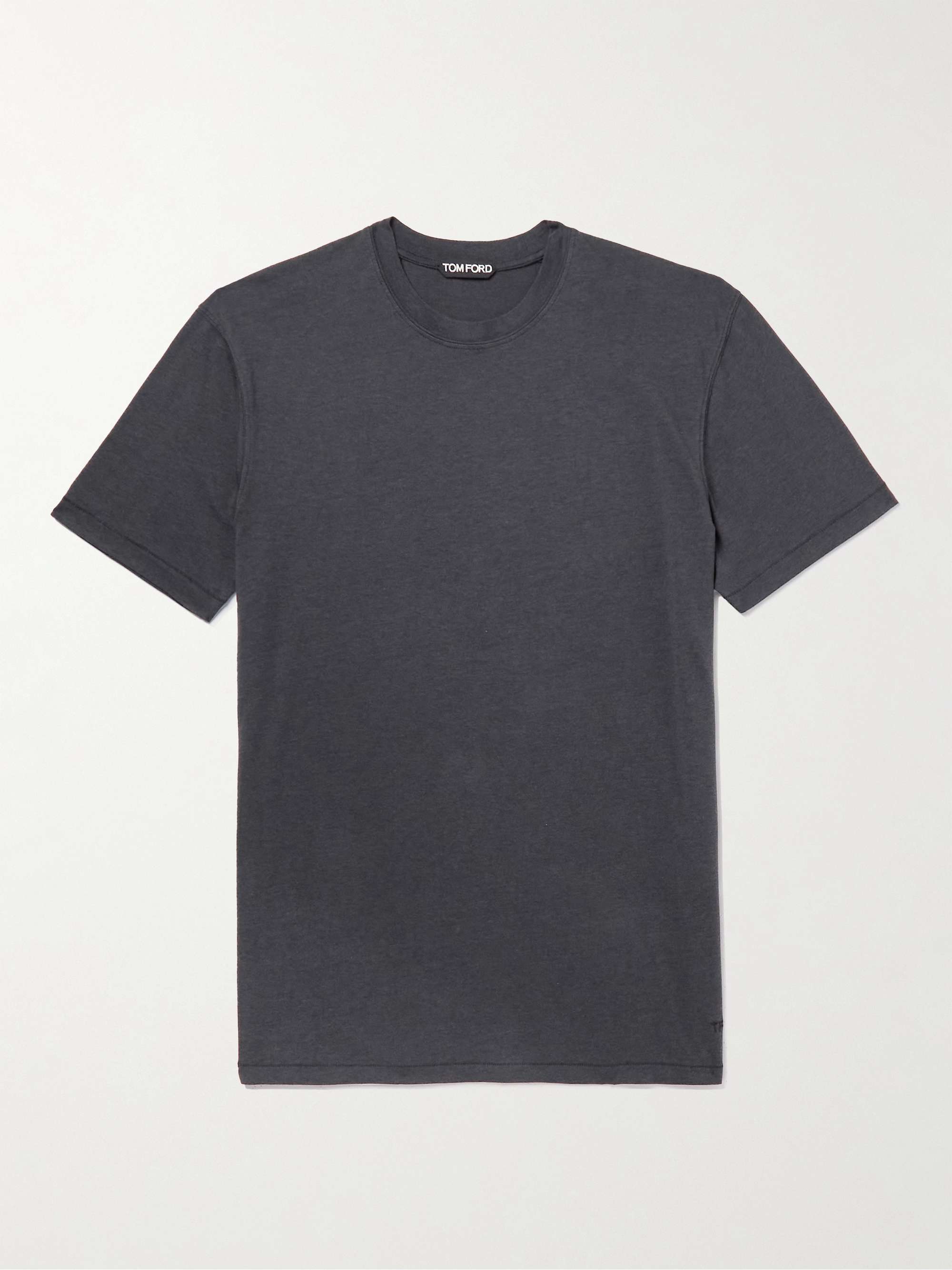 TOM FORD Lyocell and Cotton-Blend Jersey T-Shirt for Men | MR PORTER