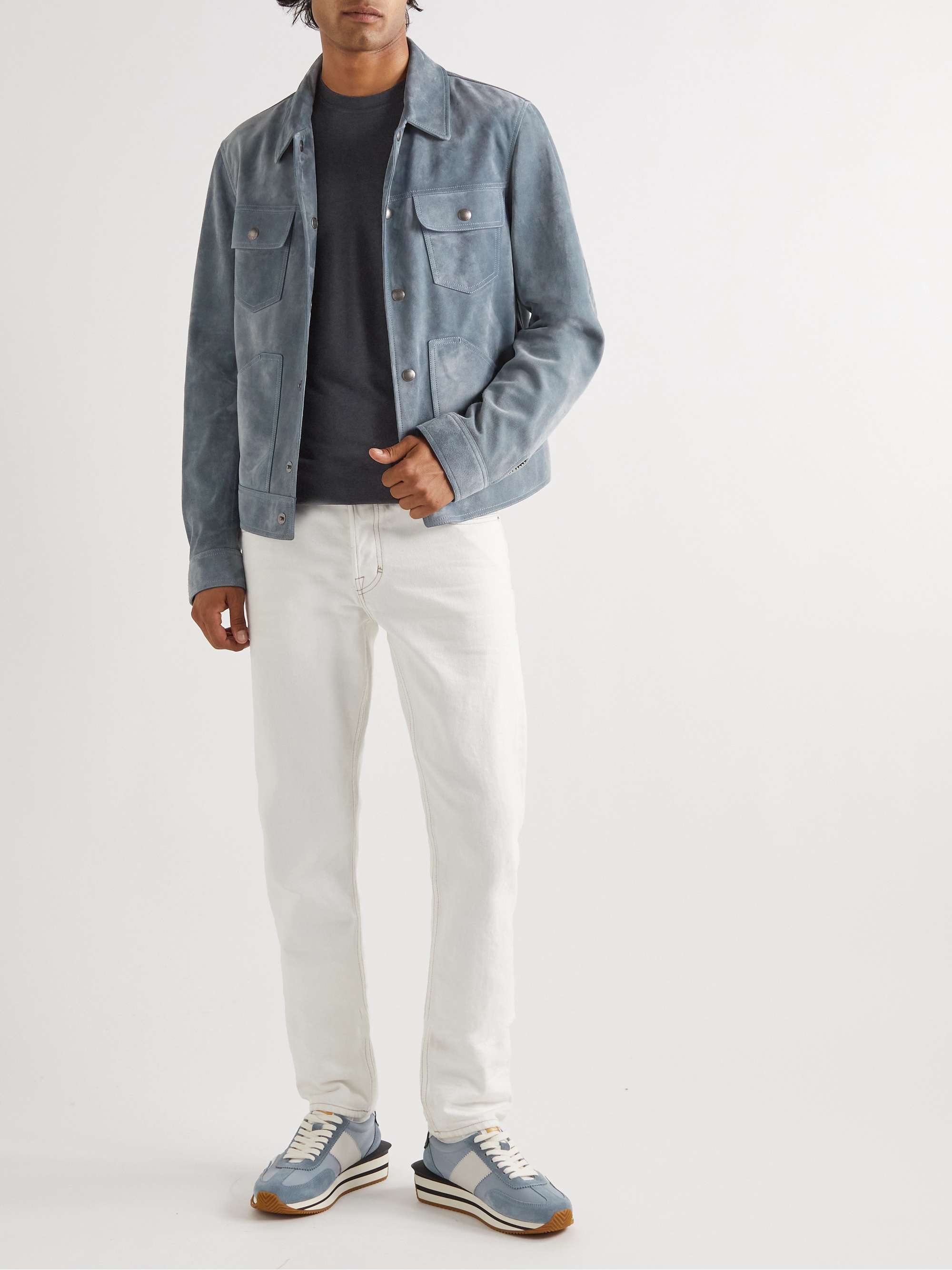 TOM FORD Lyocell and Cotton-Blend Jersey T-Shirt