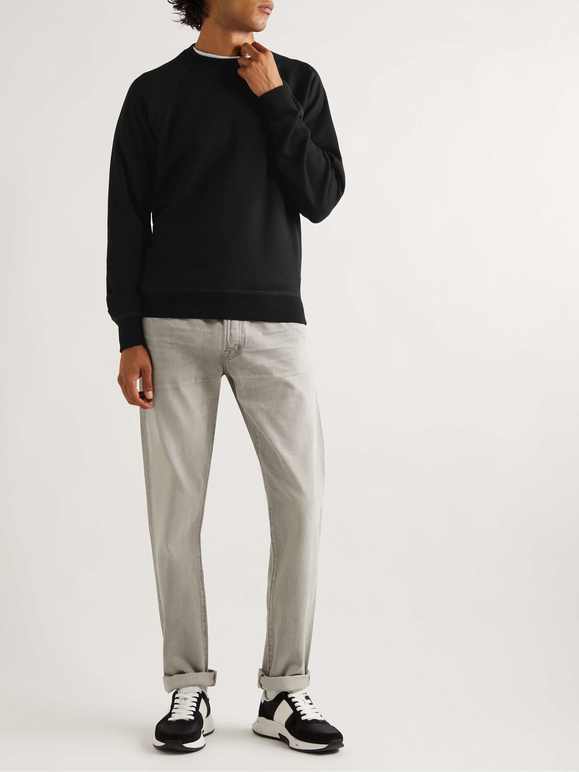 TOM FORD Cotton-Jersey Sweatshirt for Men | MR PORTER