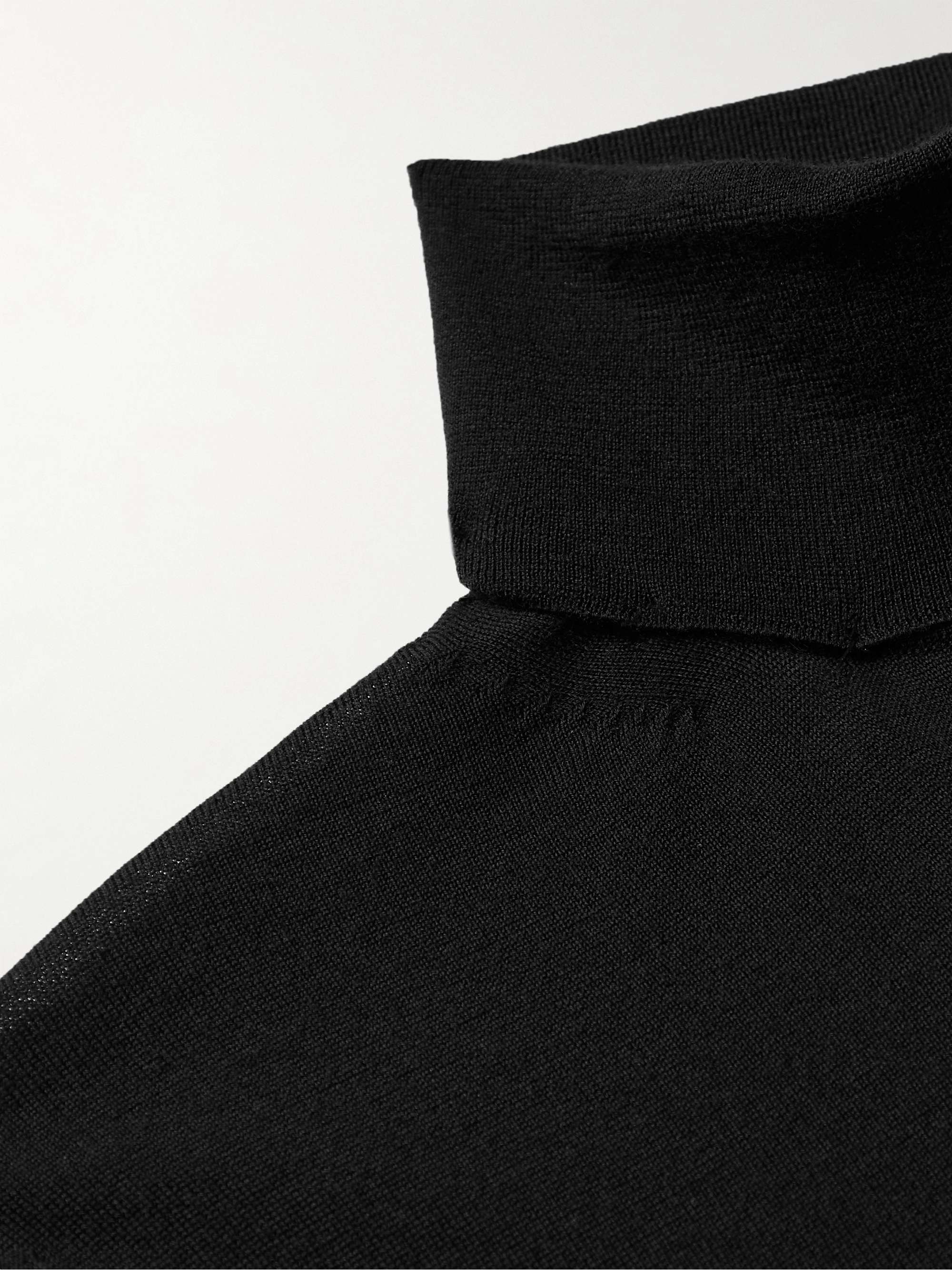 TOM FORD Cashmere and Silk-Blend Rollneck Sweater