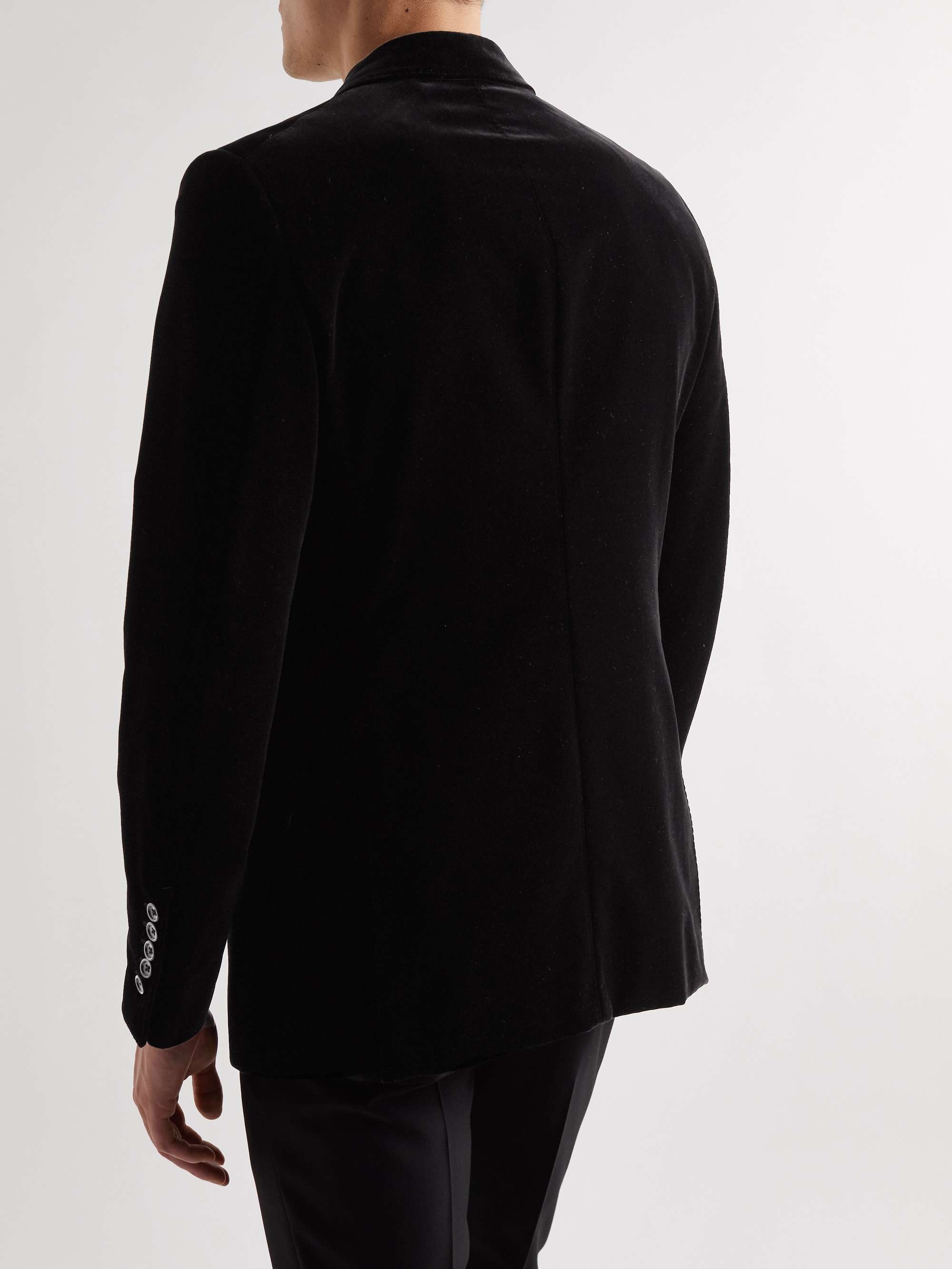 TOM FORD Shelton Slim-Fit Cotton-Velvet Tuxedo Jacket
