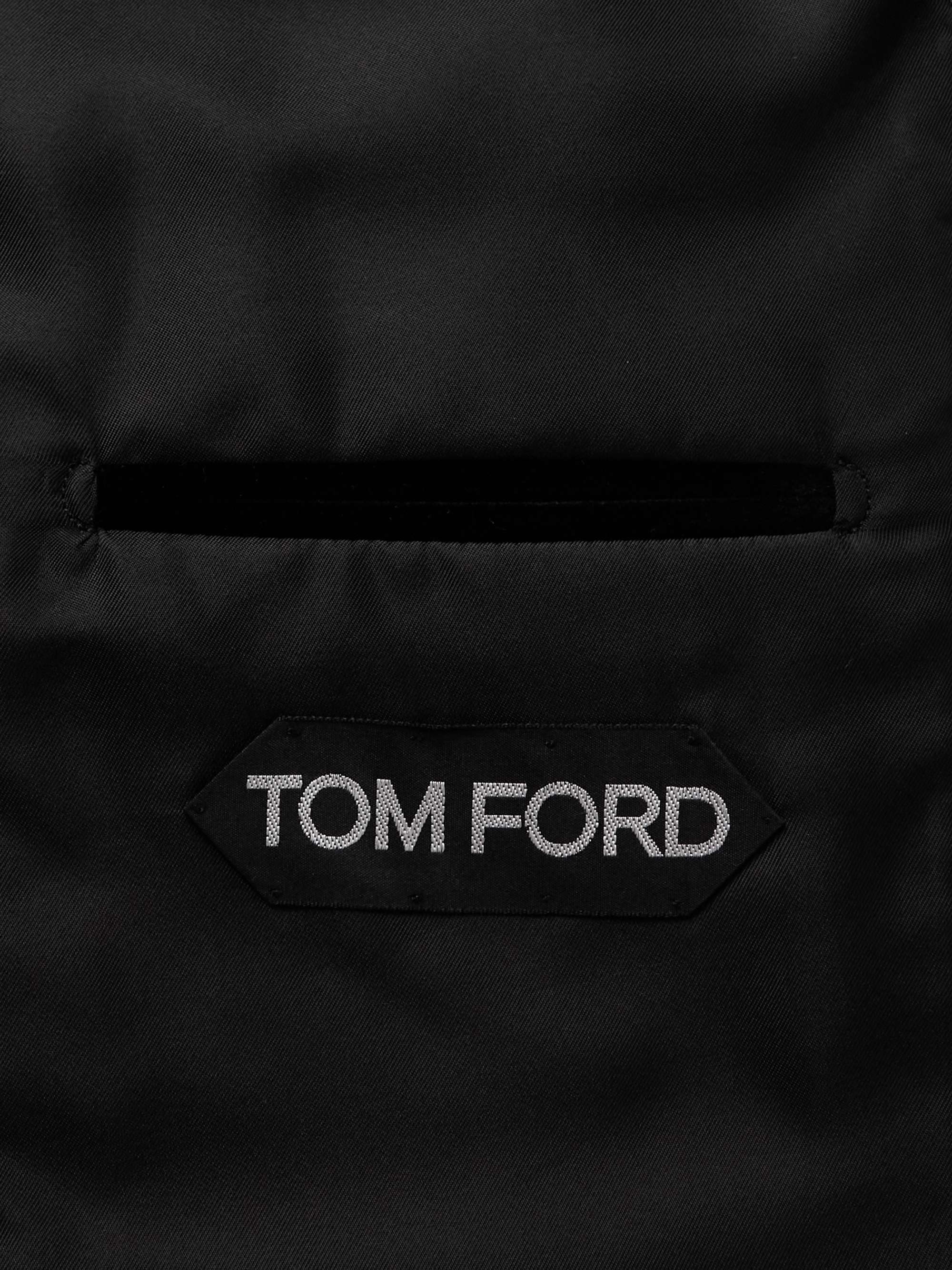 TOM FORD Shelton Slim-Fit Cotton-Velvet Tuxedo Jacket