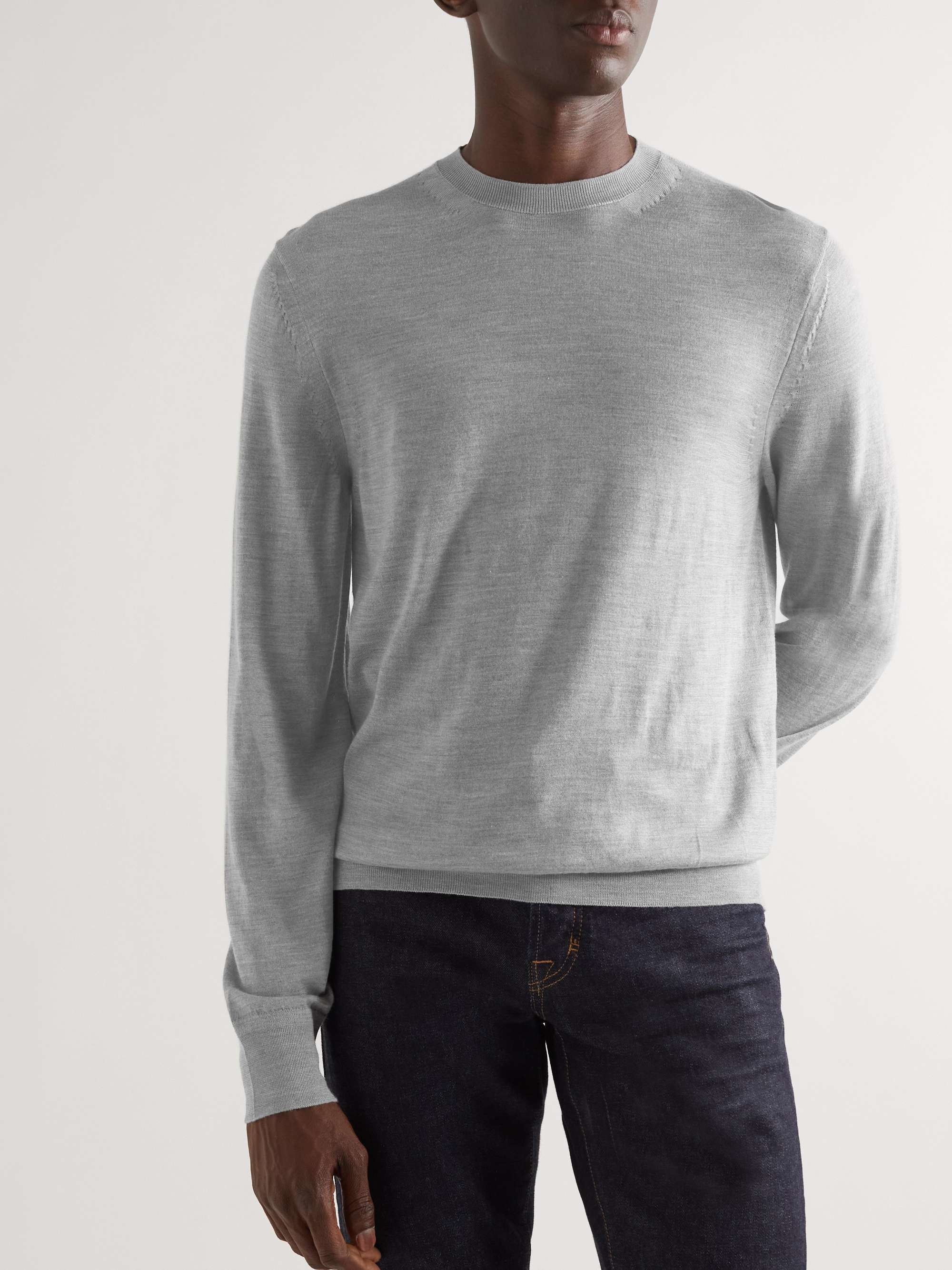TOM FORD Cashmere and Silk-Blend Sweater