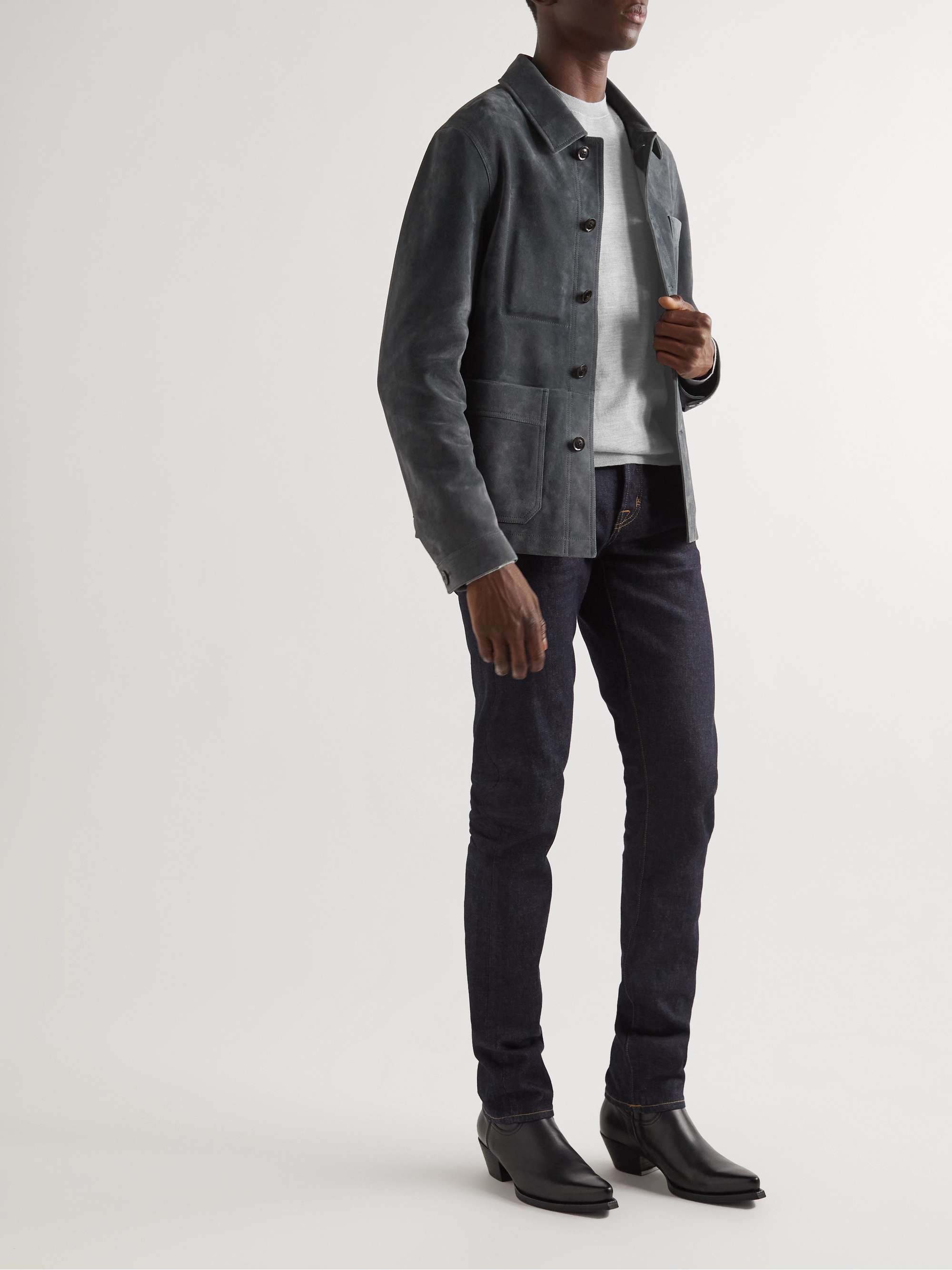 TOM FORD Cashmere and Silk-Blend Sweater