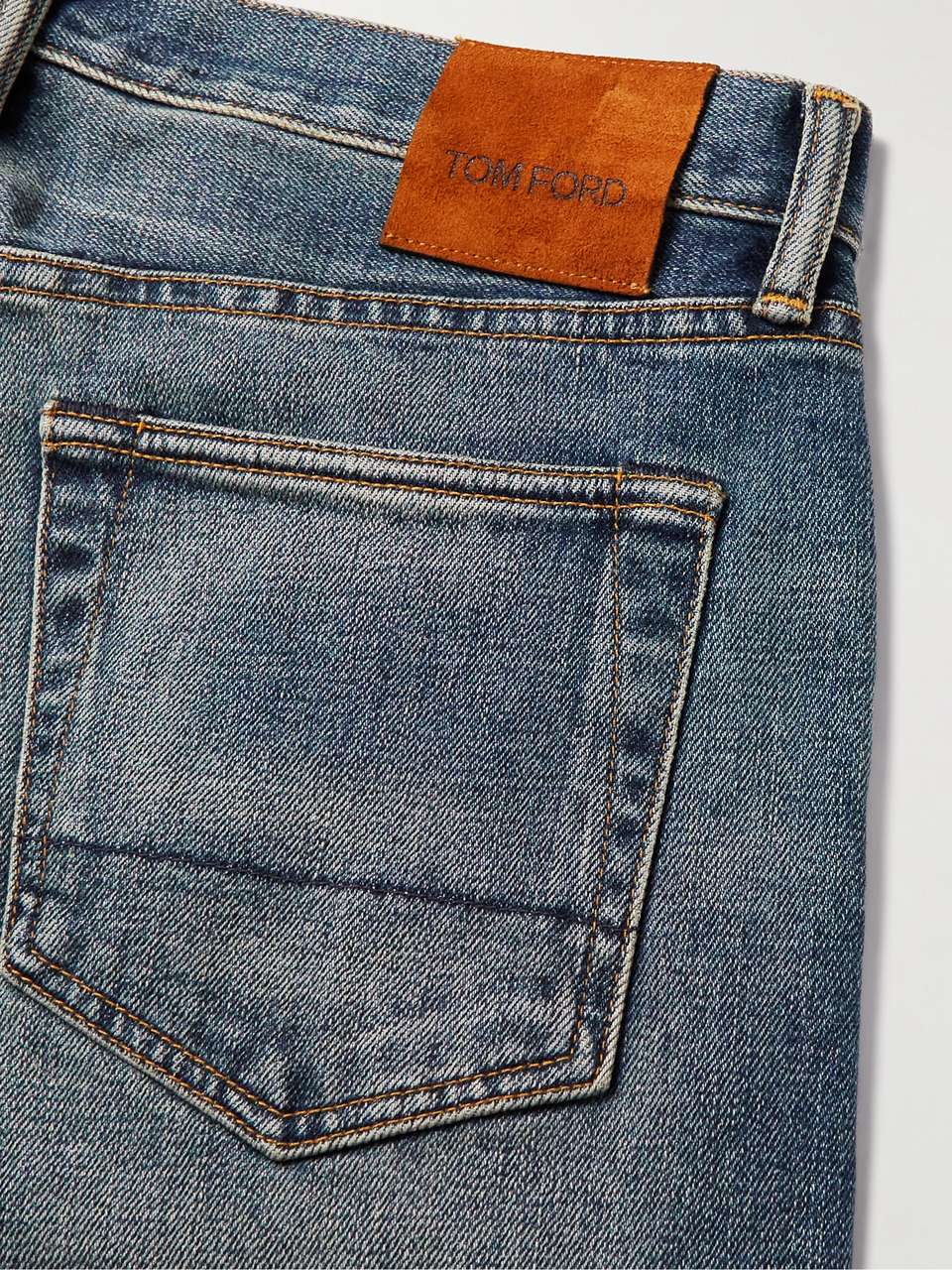 TOM FORD Slim-Fit Selvedge Jeans for Men | MR PORTER