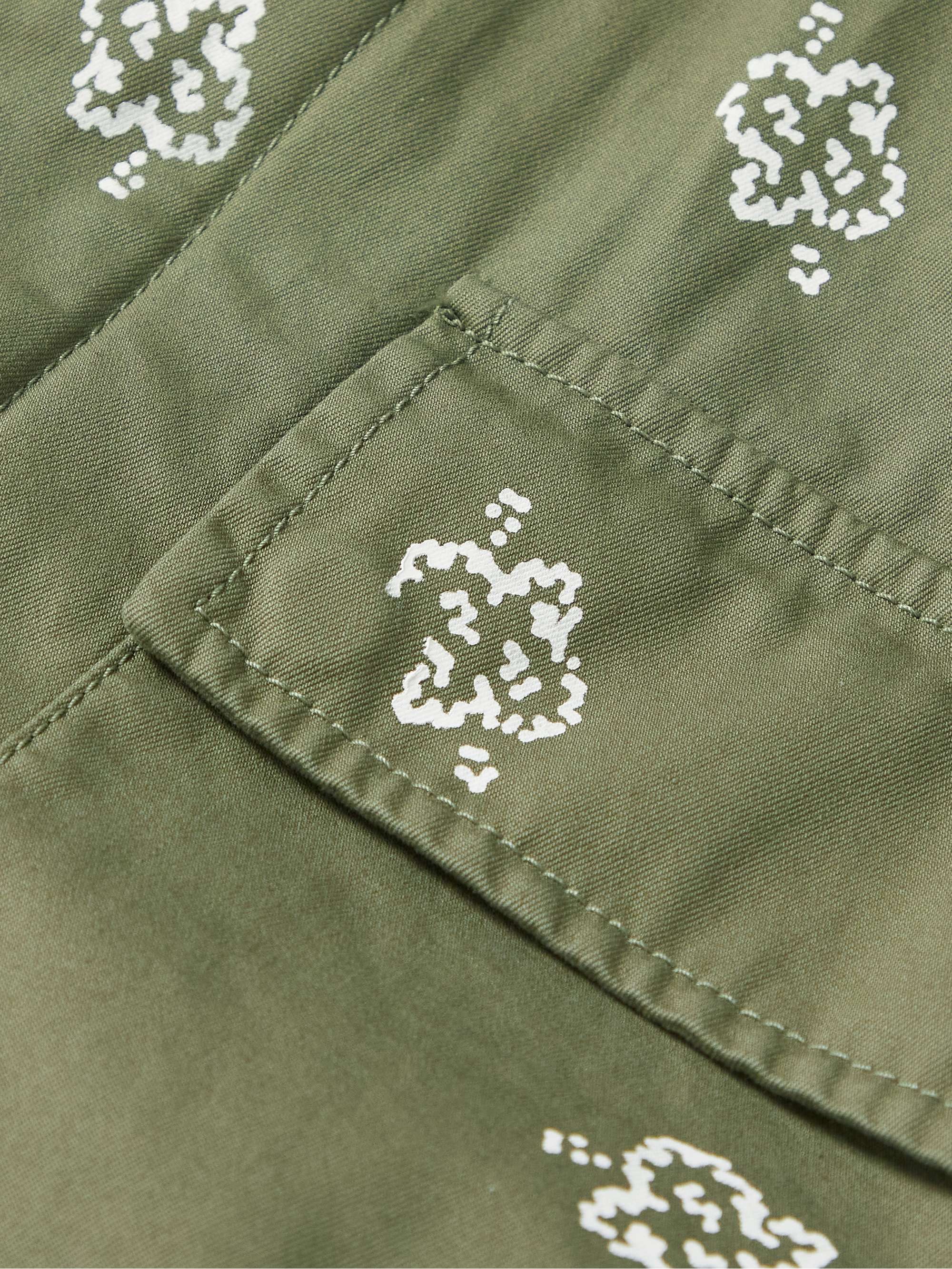 AMIRI Printed Cotton-Canvas Jacket