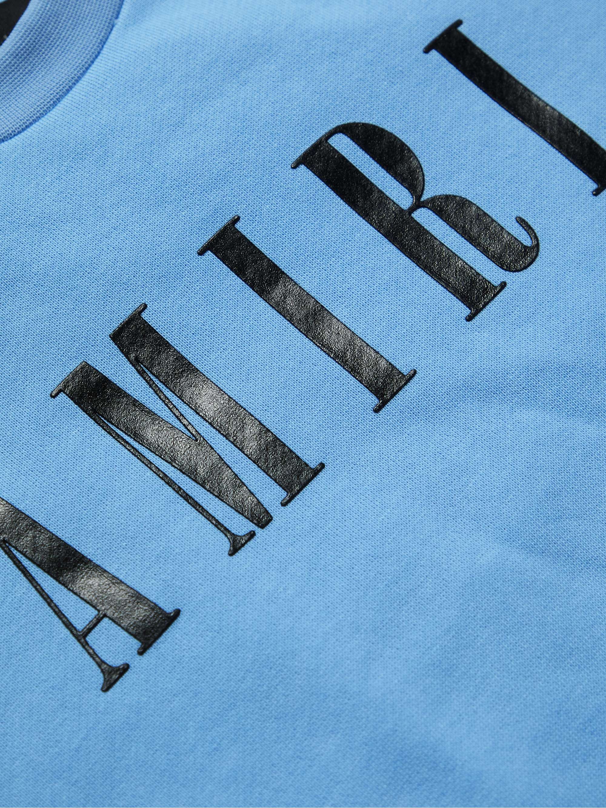 AMIRI KIDS Logo-Print Cotton-Jersey Sweatshirt