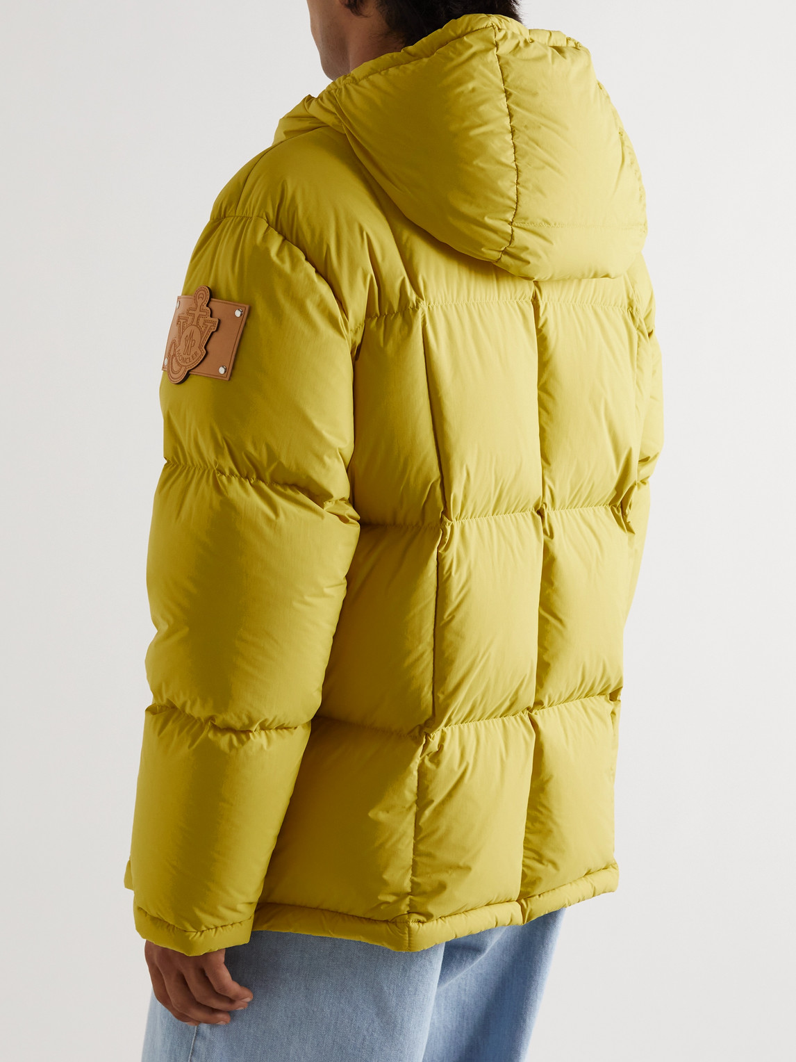 Moncler Genius 1 Moncler Jw Anderson Wintefold Puffer Jacket In Yellow