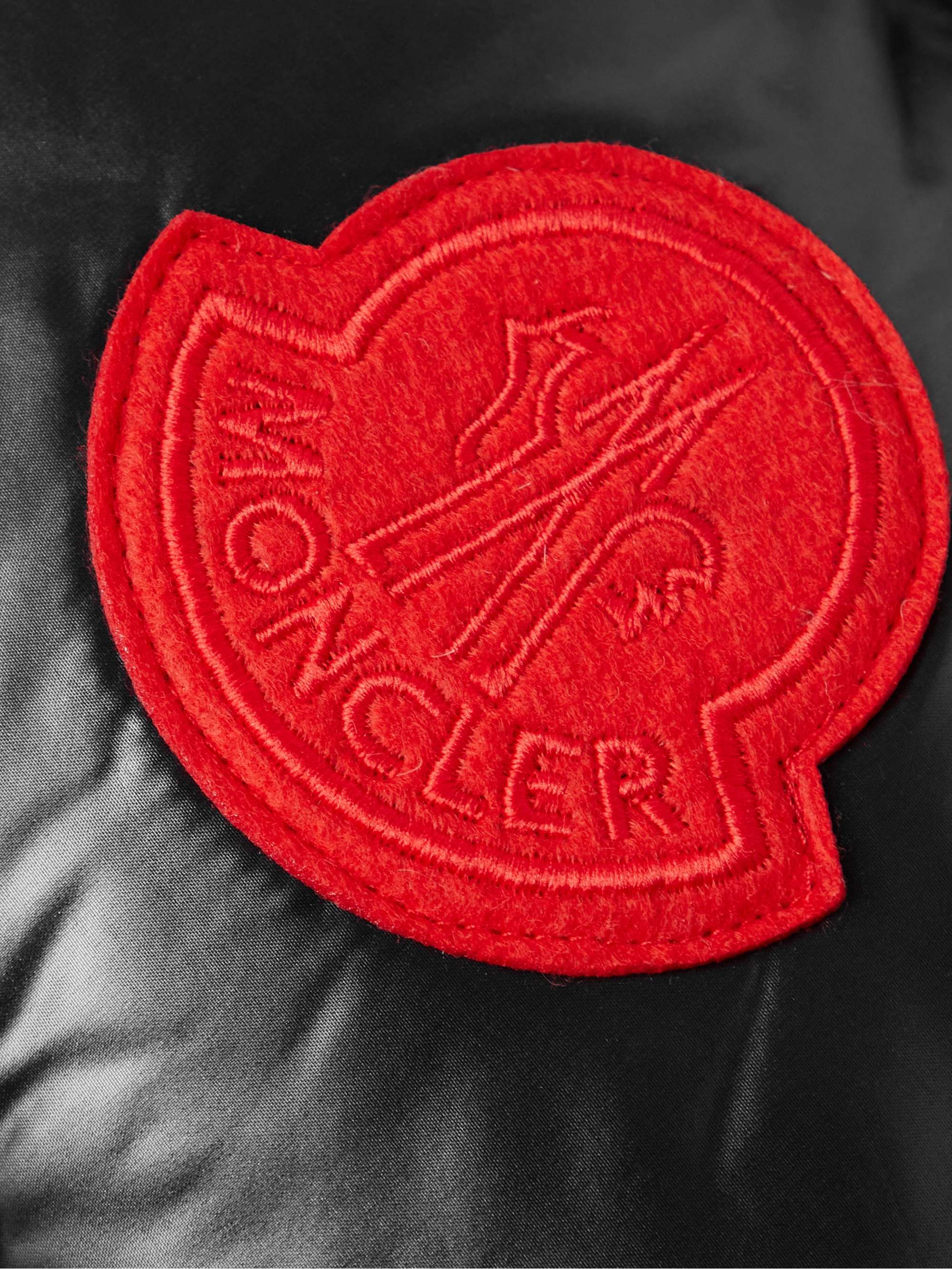 MONCLER GENIUS 2 Moncler 1952 Sumido Logo-Appliquéd Quilted Glossed-Shell Down Gilet