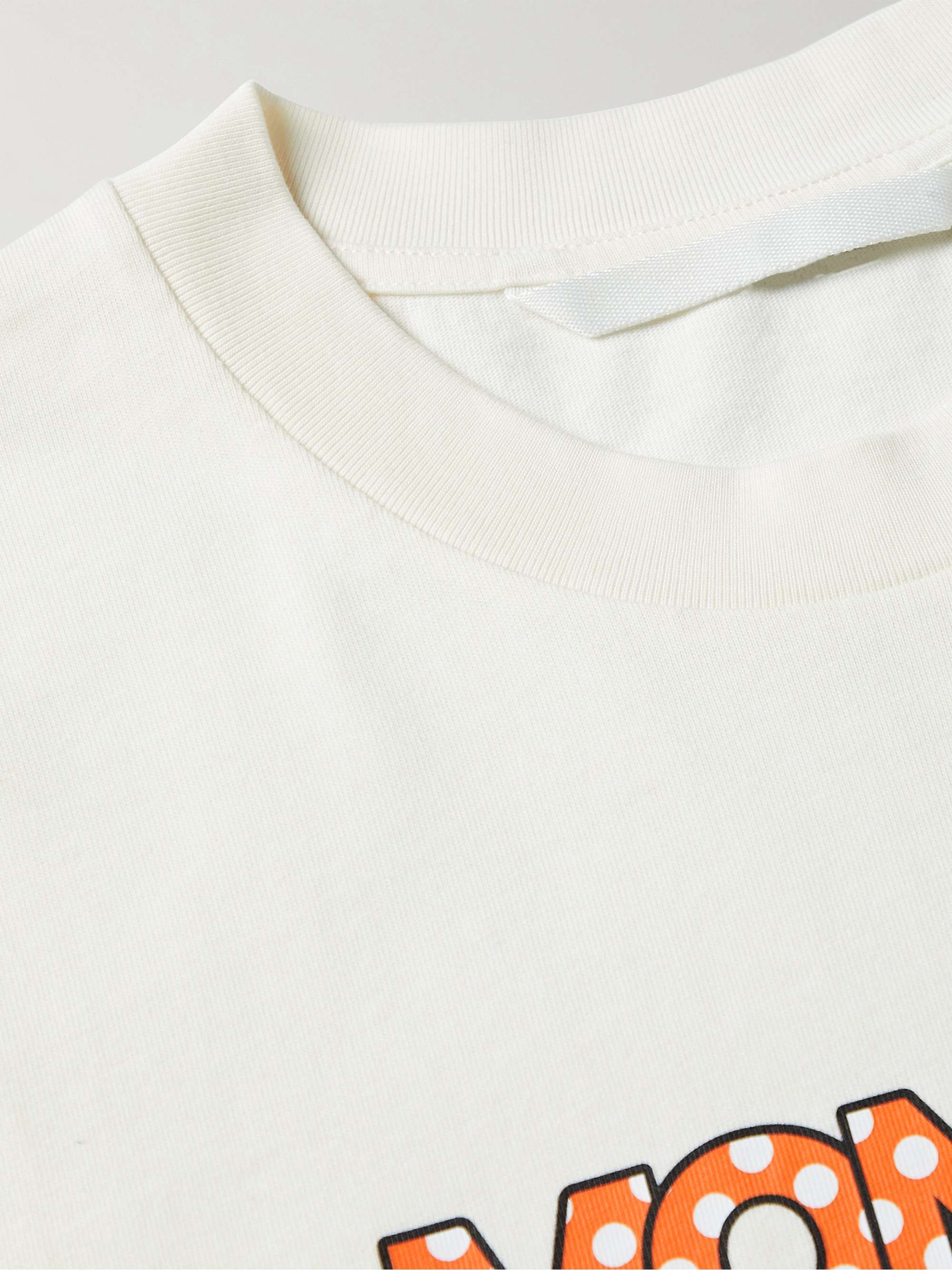 MONCLER GENIUS 2 Moncler 1952 Logo-Print Cotton-Jersey T MONCLER GENIUS 2 Moncler 1952 Logo-Print Cotton-Jersey T