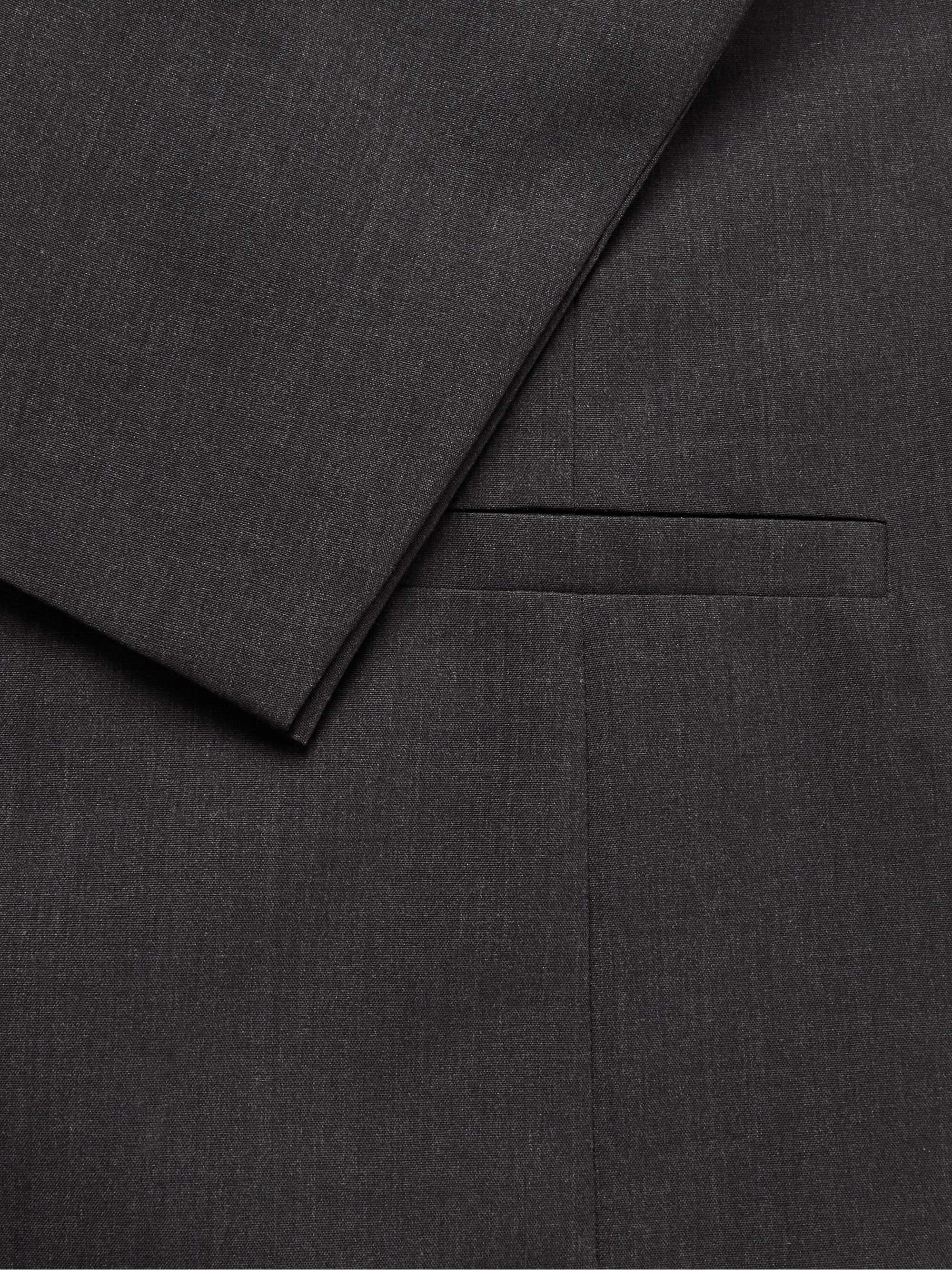 GIVENCHY Double-Breasted U-Lock-Detailed Wool-Twill Blazer