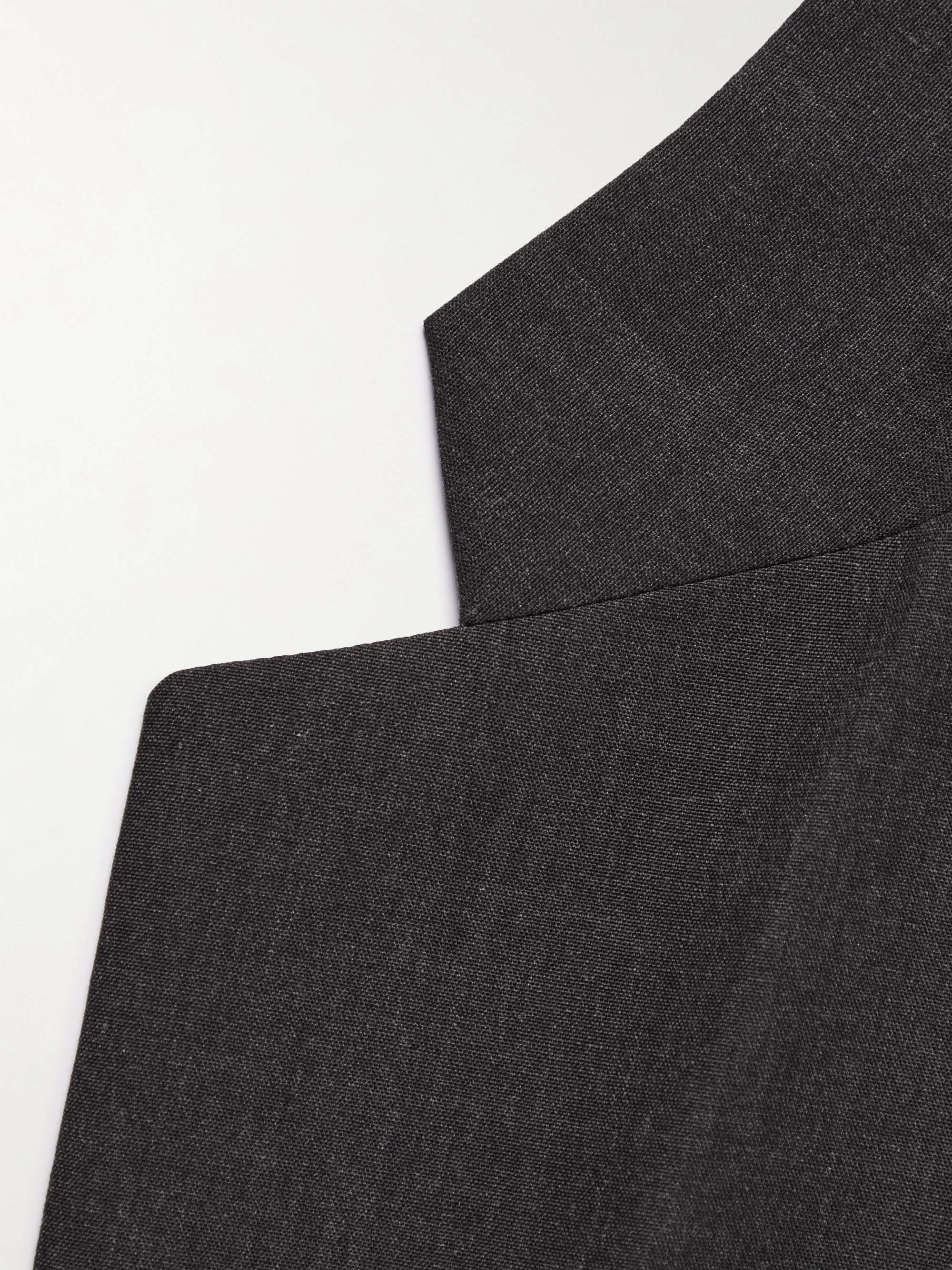 GIVENCHY Double-Breasted U-Lock-Detailed Wool-Twill Blazer