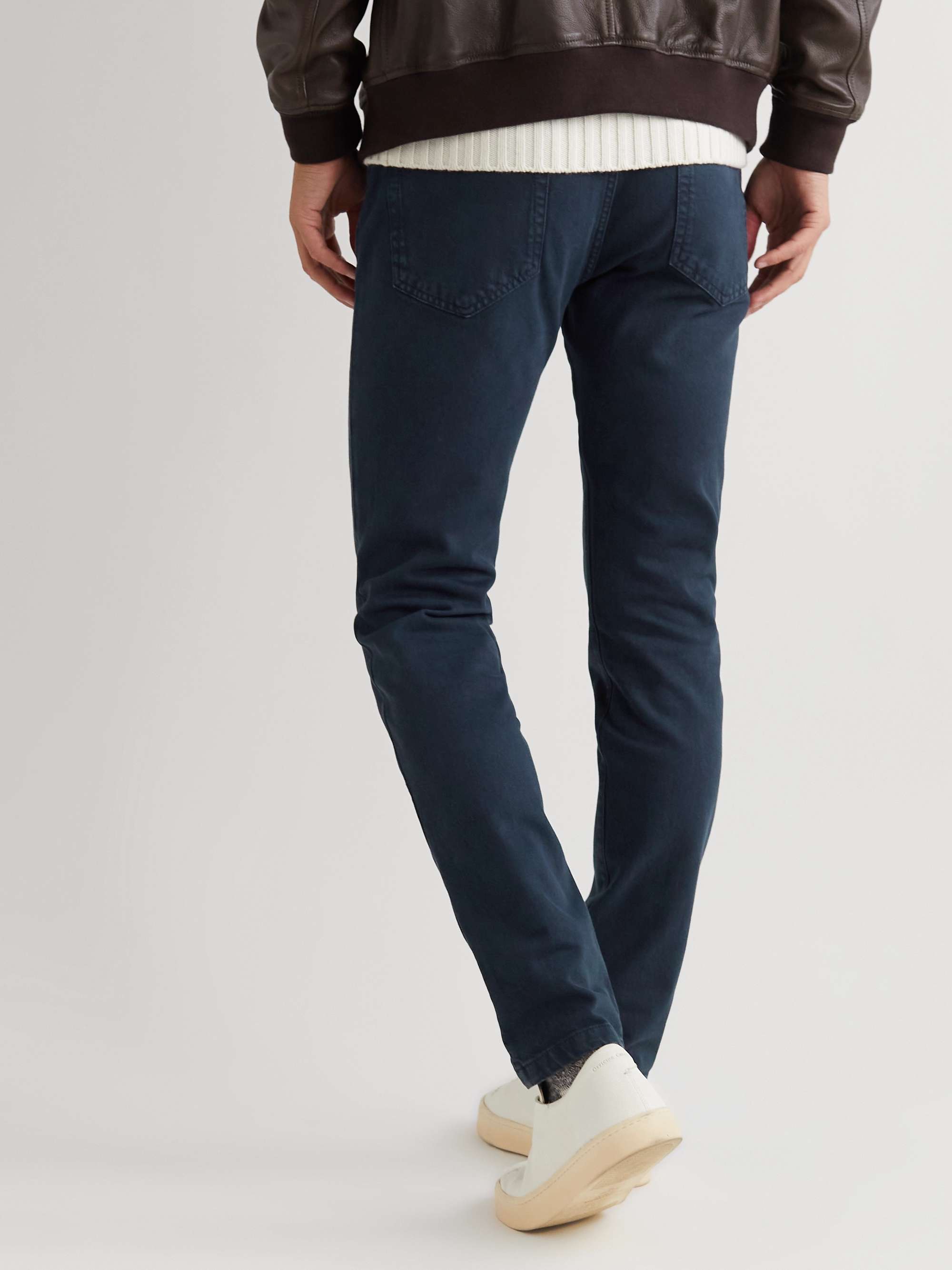 LORO PIANA Slim-Fit Stretch-Denim Jeans