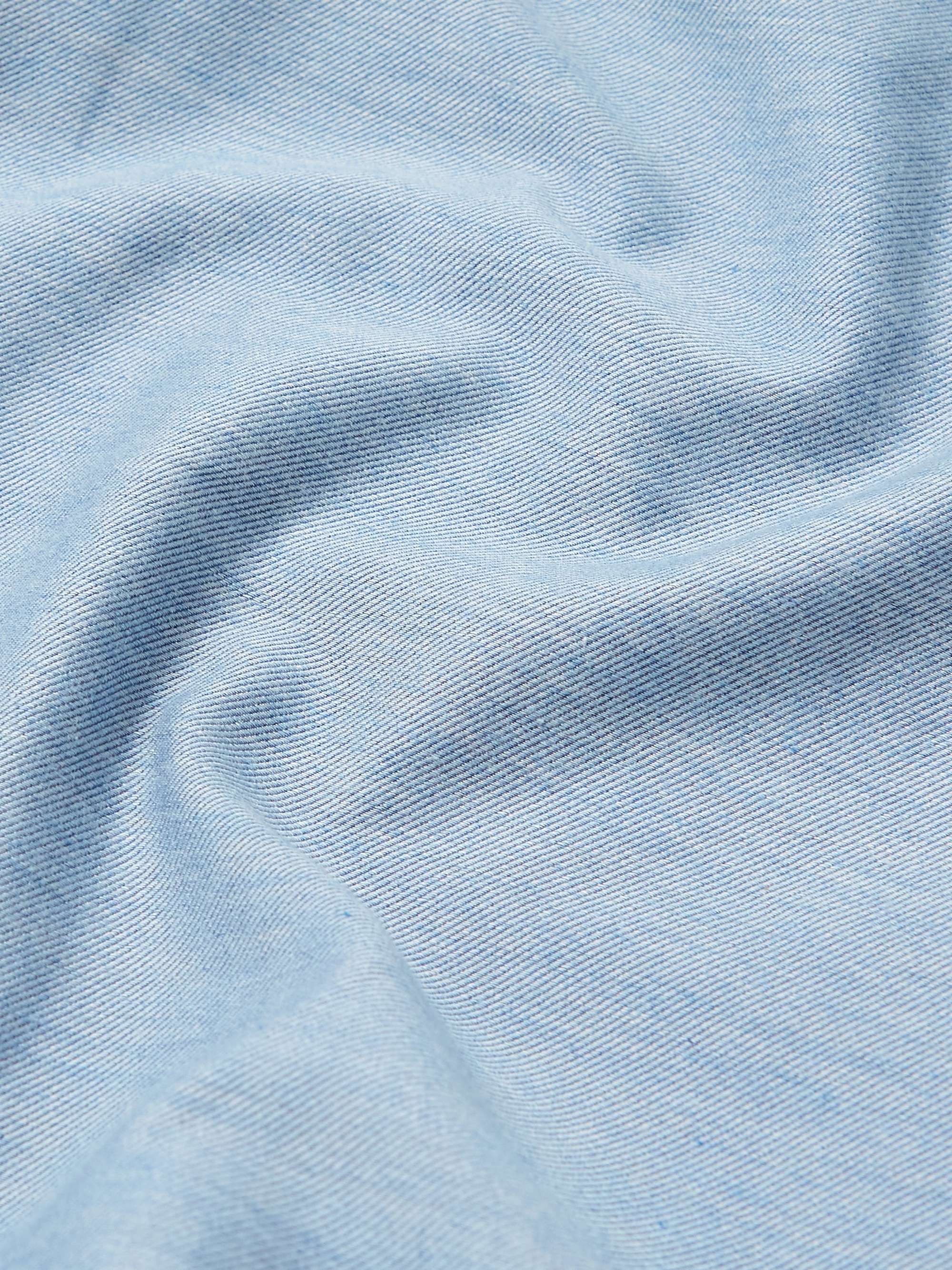 LORO PIANA André Cotton and Cashmere-Blend Twill Shirt