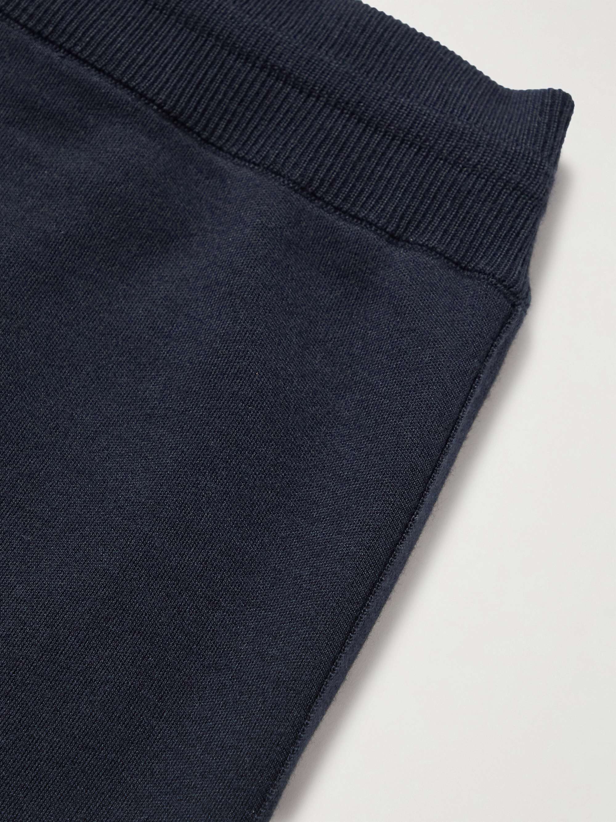 LORO PIANA Balfour Cashmere, Virgin Wool and Silk-Blend Sweatpants