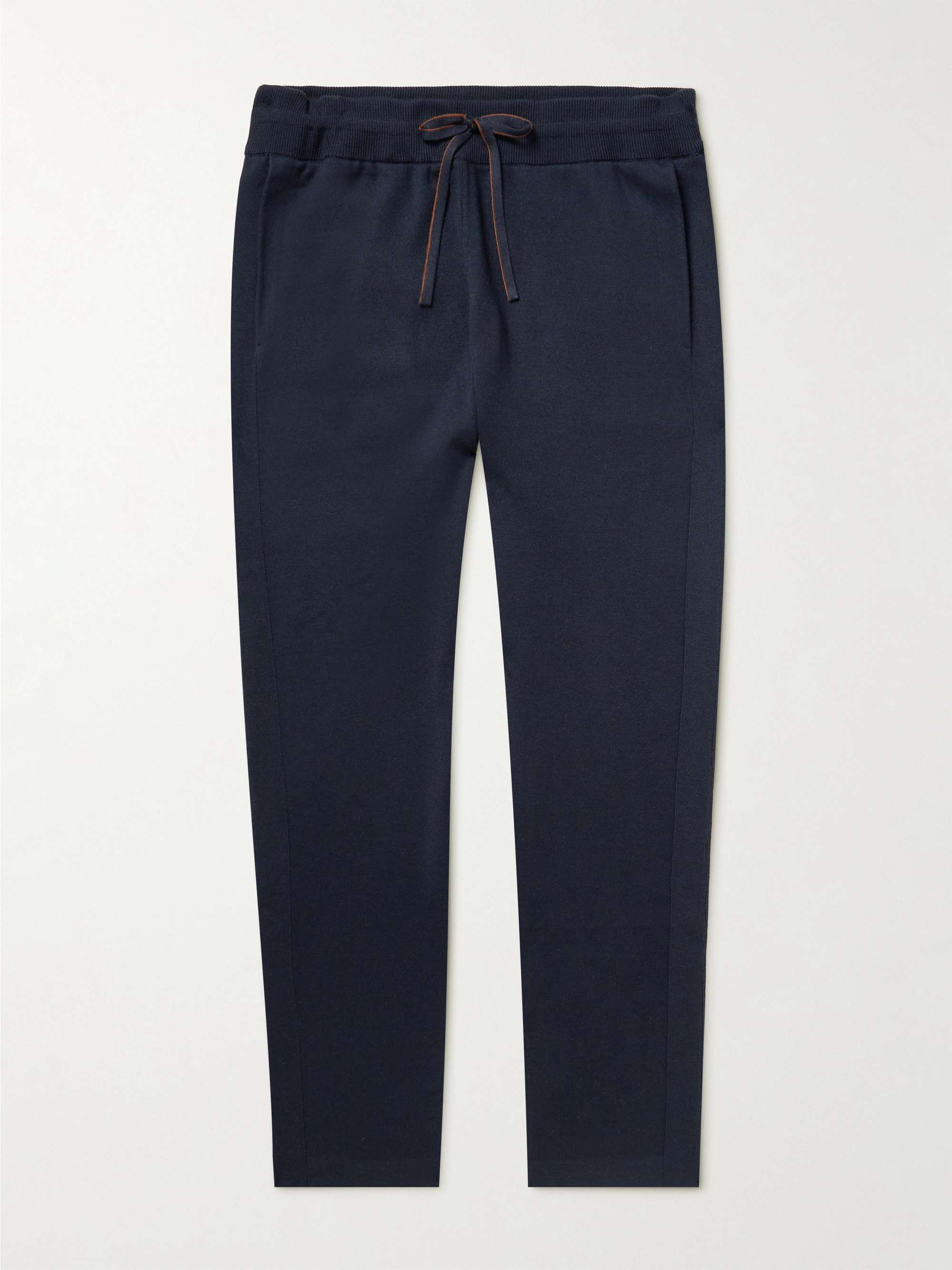 LORO PIANA Balfour Cashmere, Virgin Wool and Silk-Blend Sweatpants