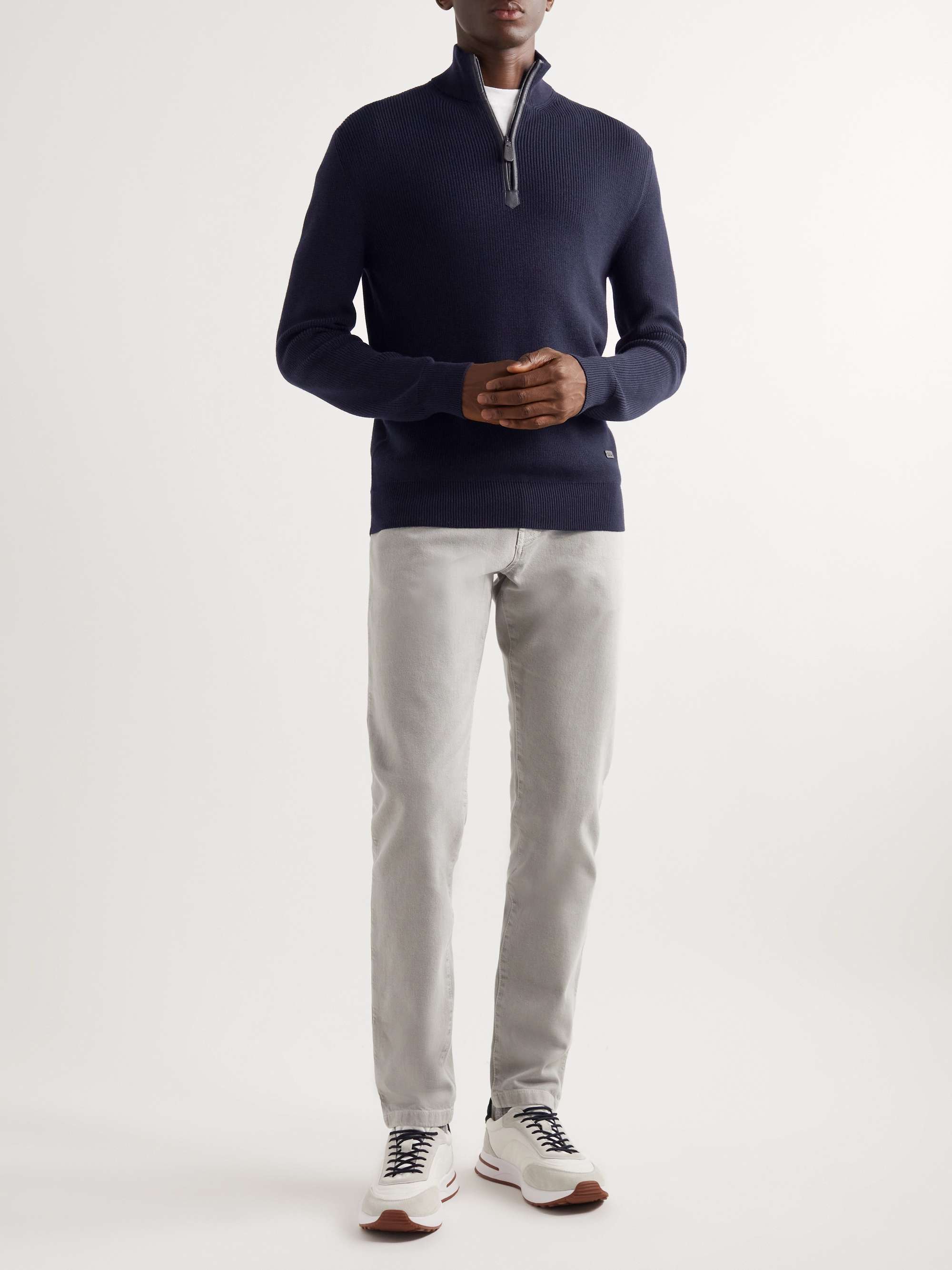 Loro piana online half zip