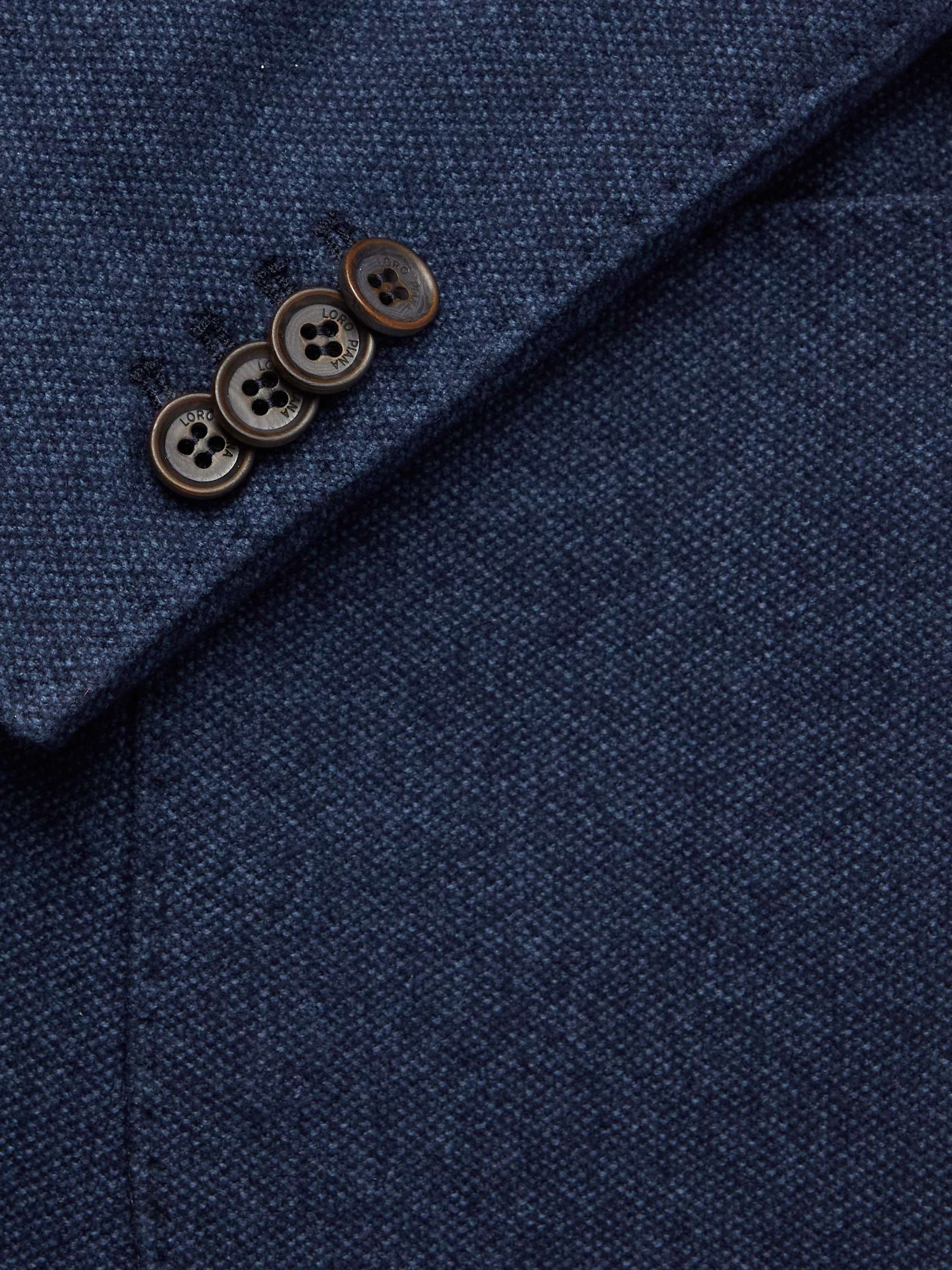 LORO PIANA Unstructured Silk and Cashmere-Blend Blazer