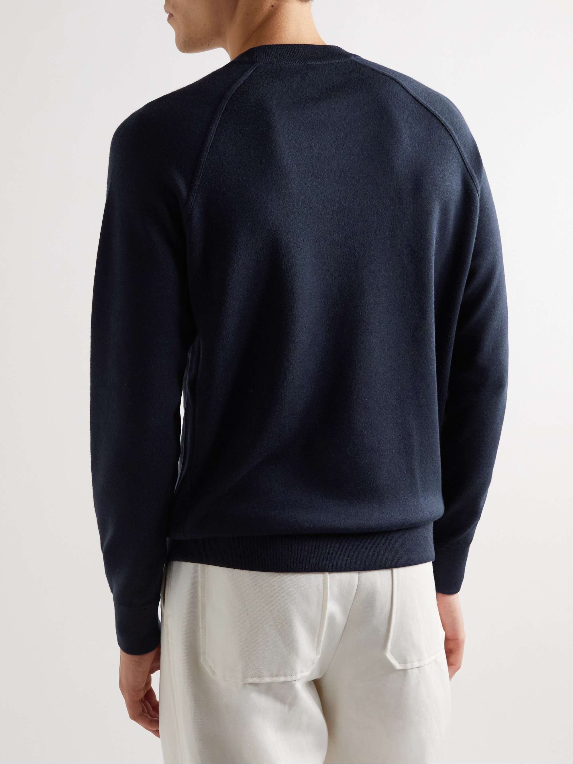 LORO PIANA Balfour Knitted Sweatshirt