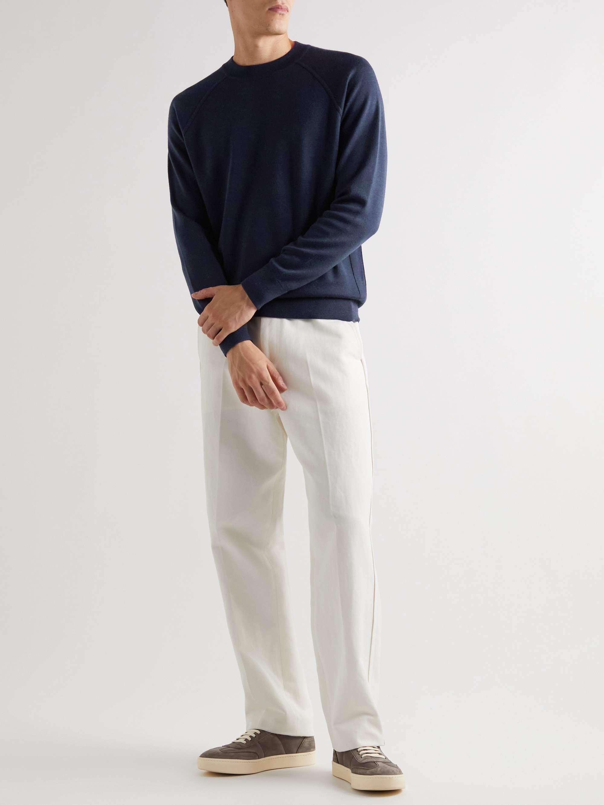 LORO PIANA Balfour Knitted Sweatshirt