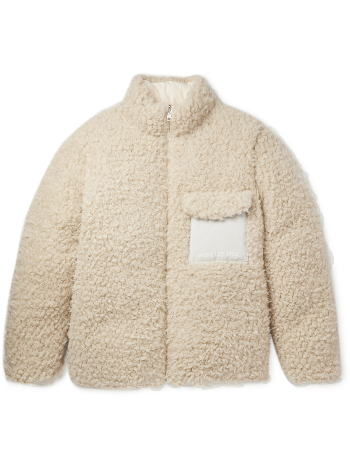 Moncler Genius - 2 Moncler 1952 Monnow Reversible Shell and Faux Shearling Down Jacket - Men - Neutrals - 1