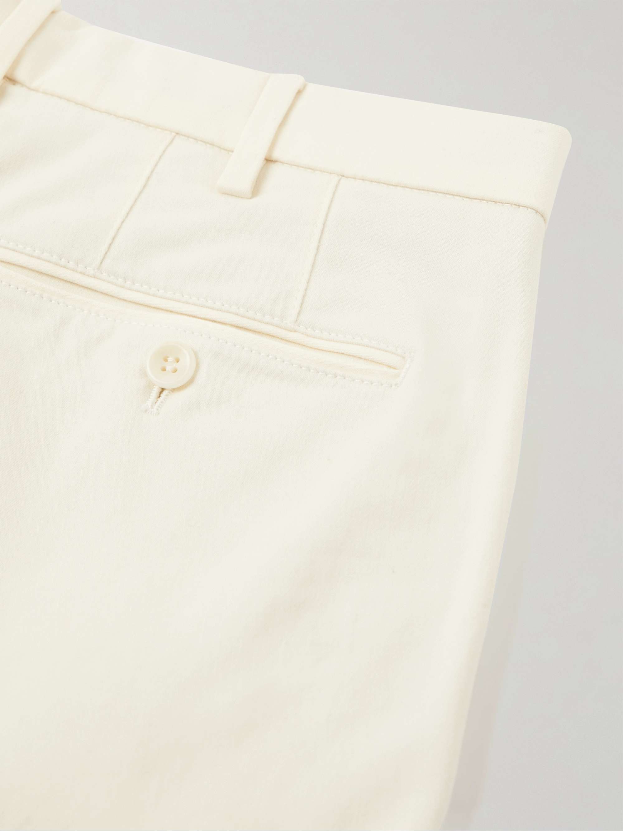 LORO PIANA Slim-Fit Cotton-Blend Trousers