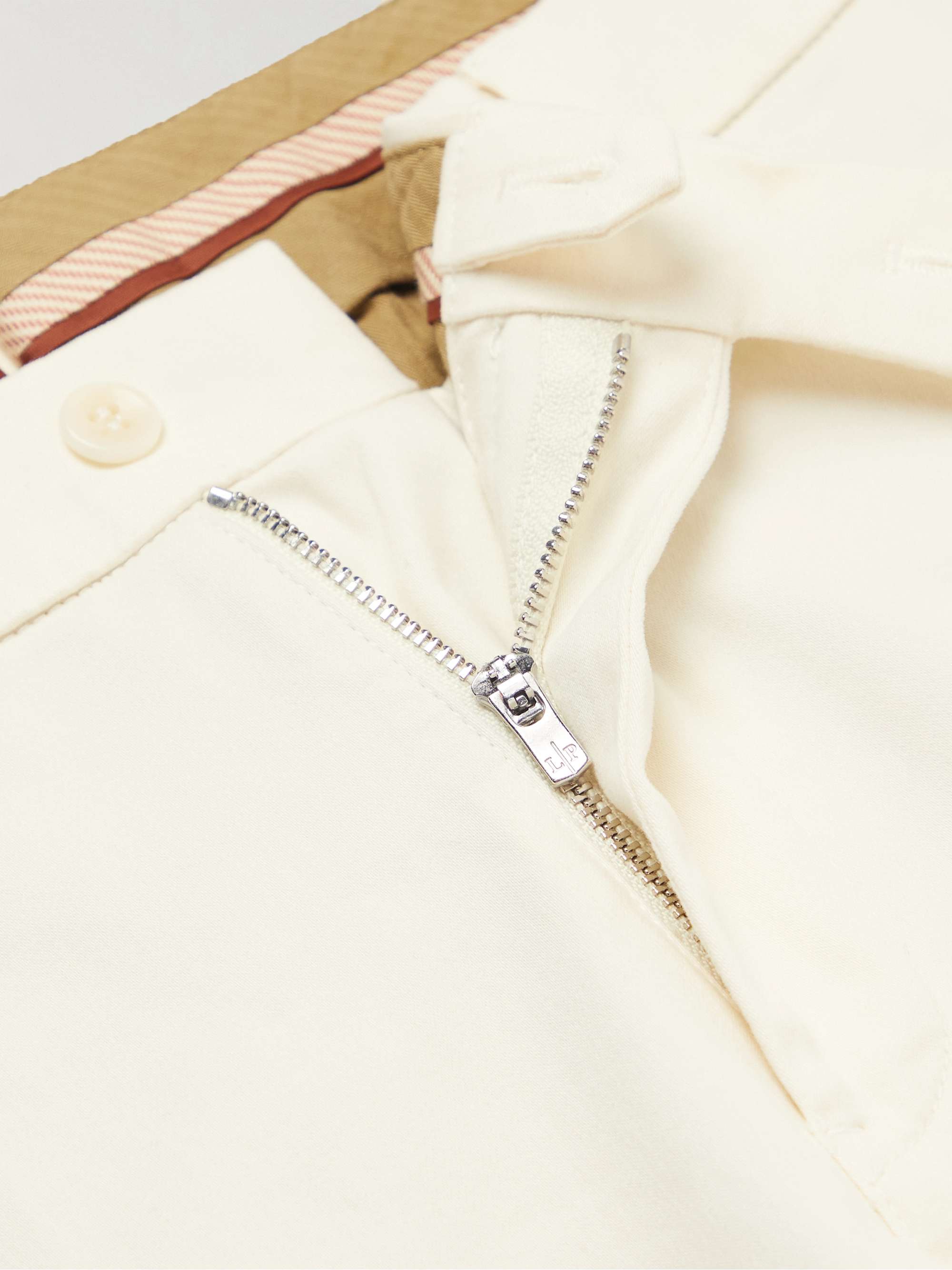 LORO PIANA Slim-Fit Cotton-Blend Trousers