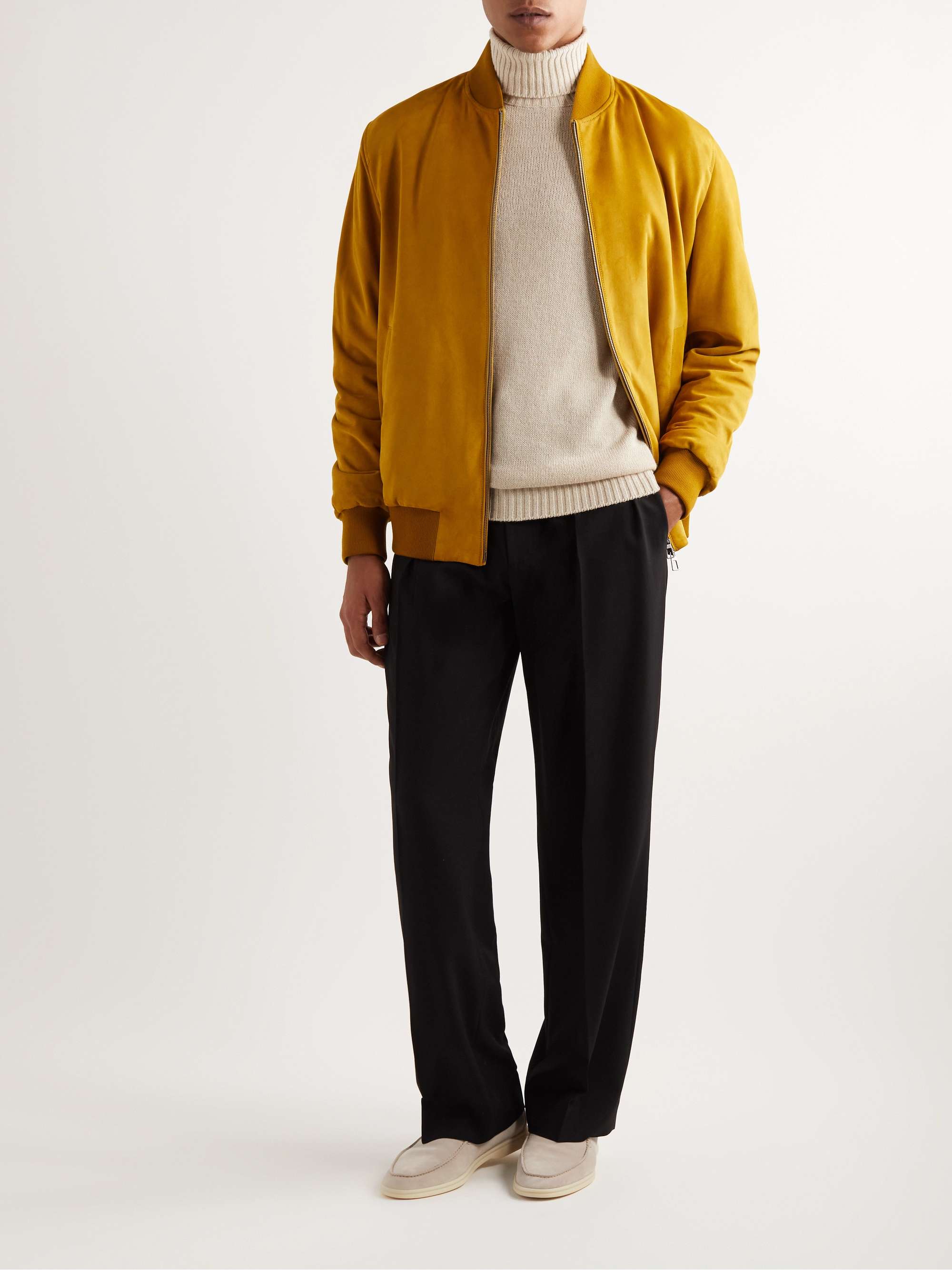 LORO PIANA Baby Cashmere Rollneck Sweater