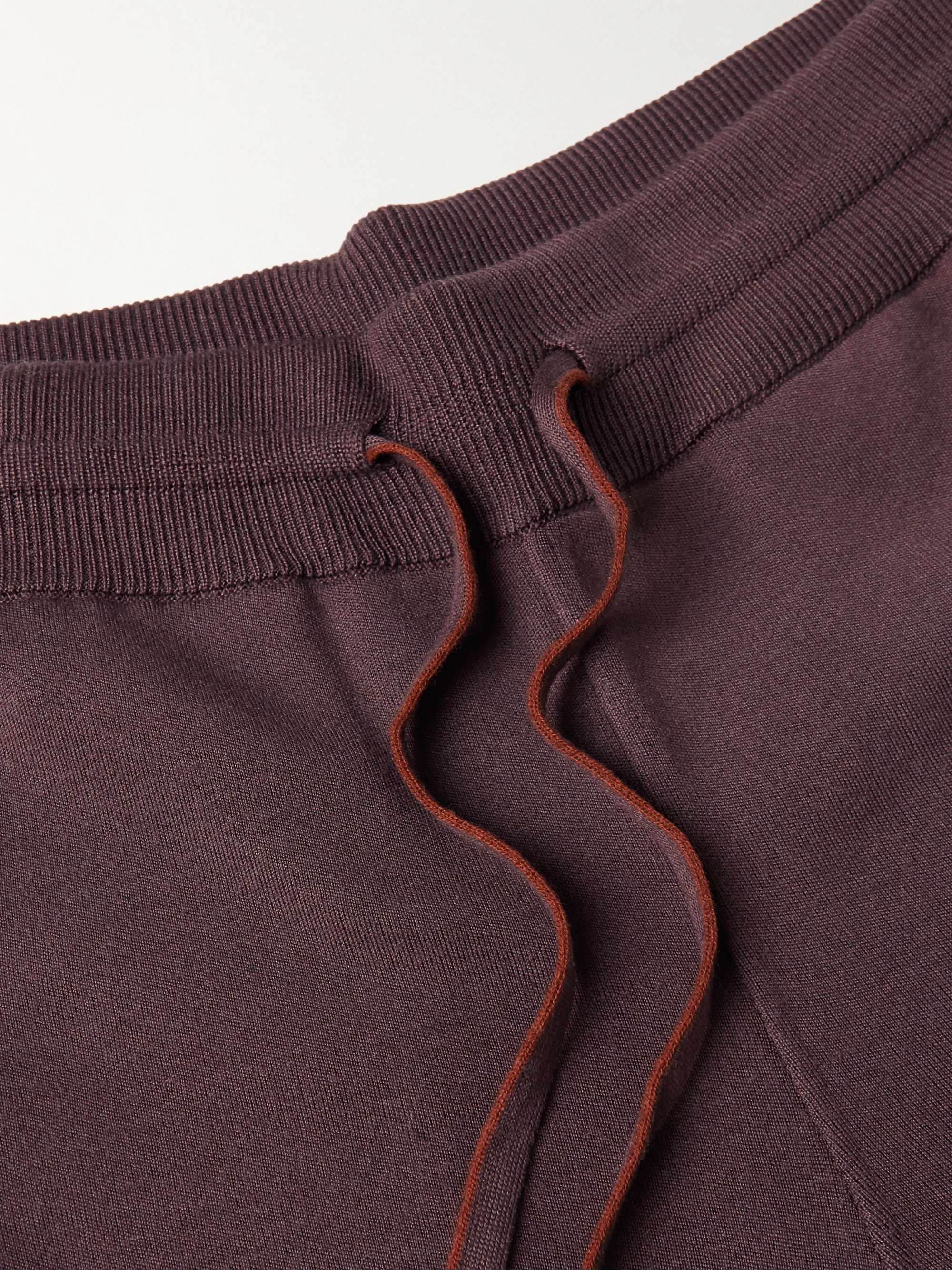 LORO PIANA Tapered Cashmere, Virgin Wool and Silk-Blend Sweatpants