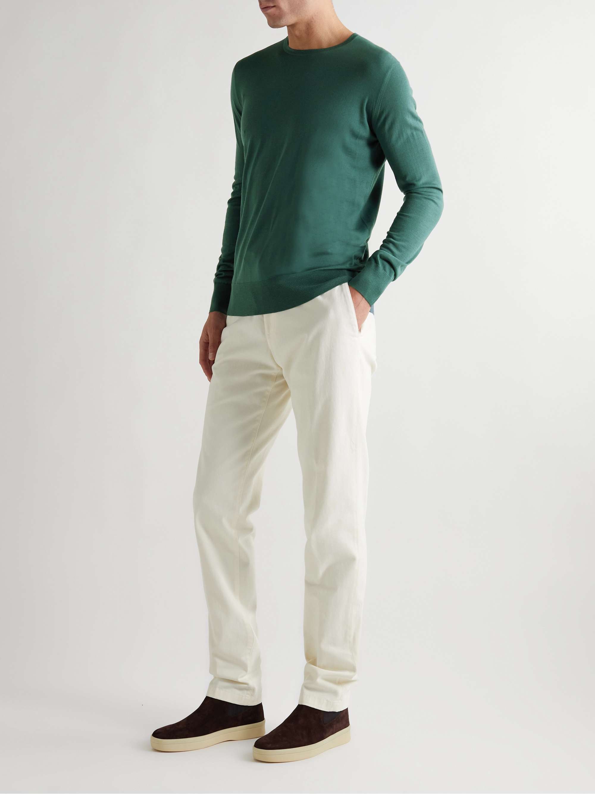 LORO PIANA Slim-Fit Wish® Wool Sweater