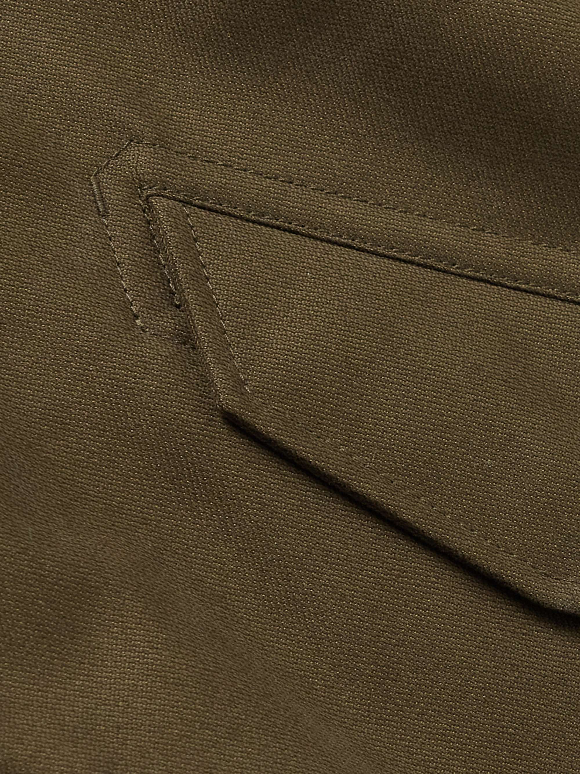 LORO PIANA Thule Virgin Wool-Blend Gabardine Bomber Jacket