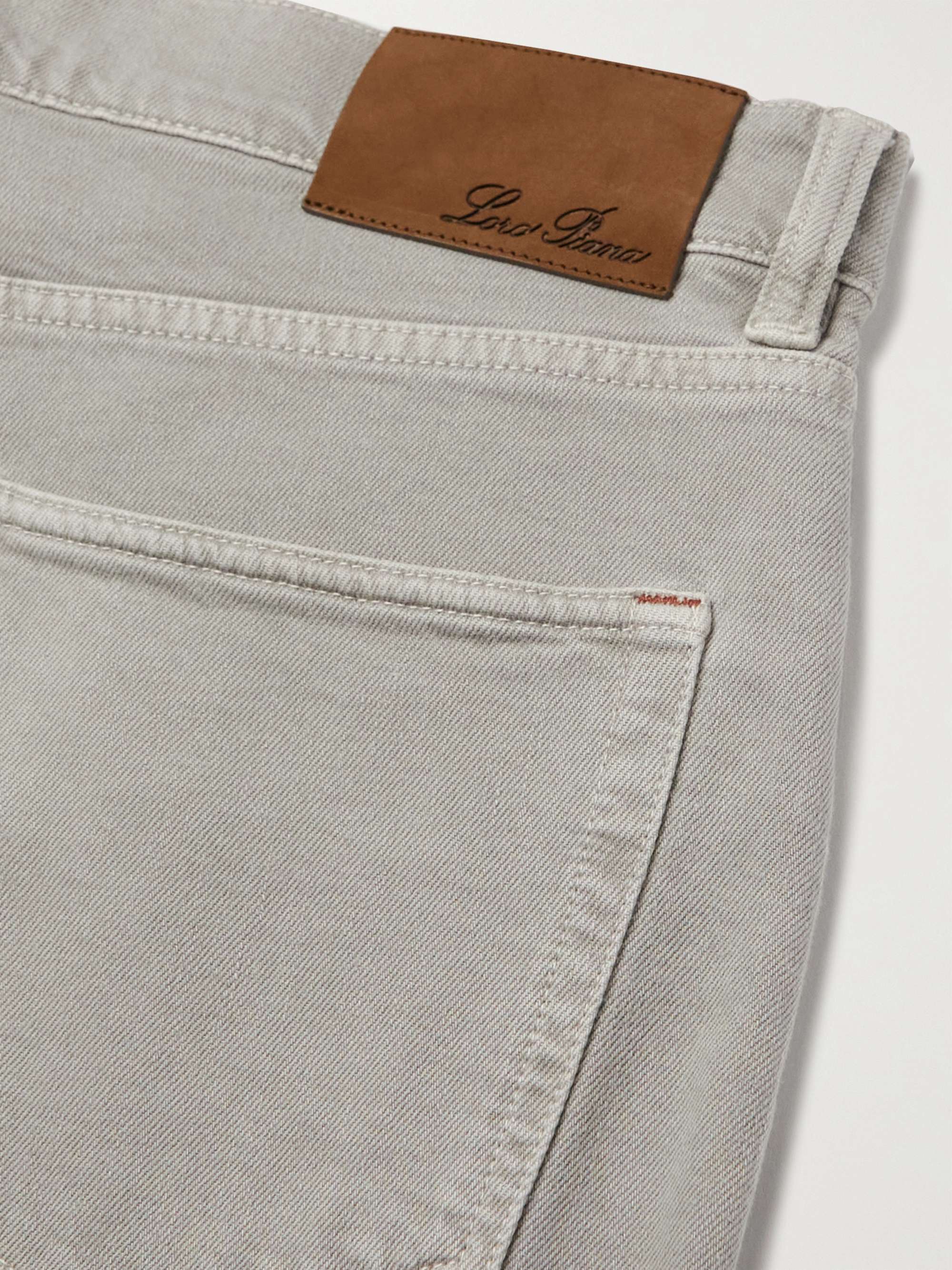 LORO PIANA Straight-Leg Jeans