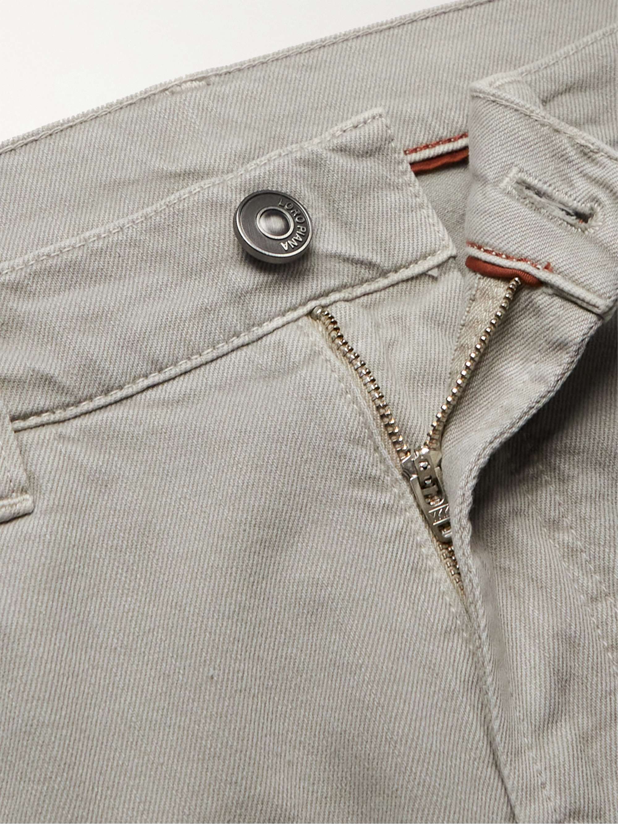 LORO PIANA Straight-Leg Jeans