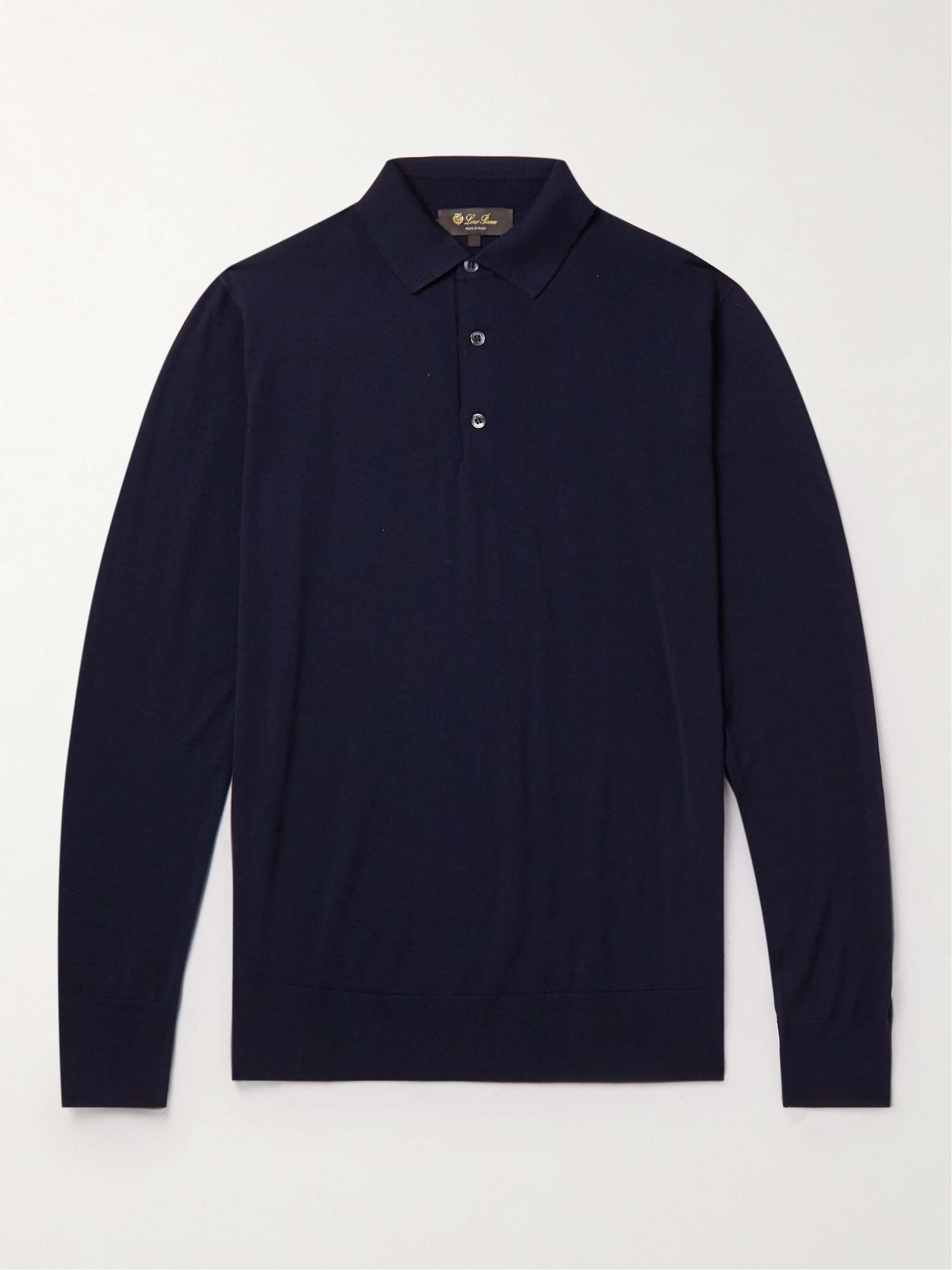 LORO PIANA Wish Virgin Wool Polo Shirt for Men MR PORTER
