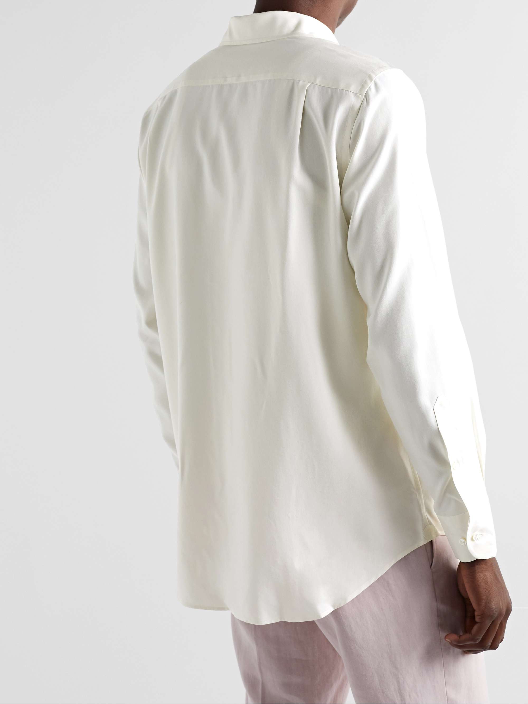 LORO PIANA Andre Silk Shirt