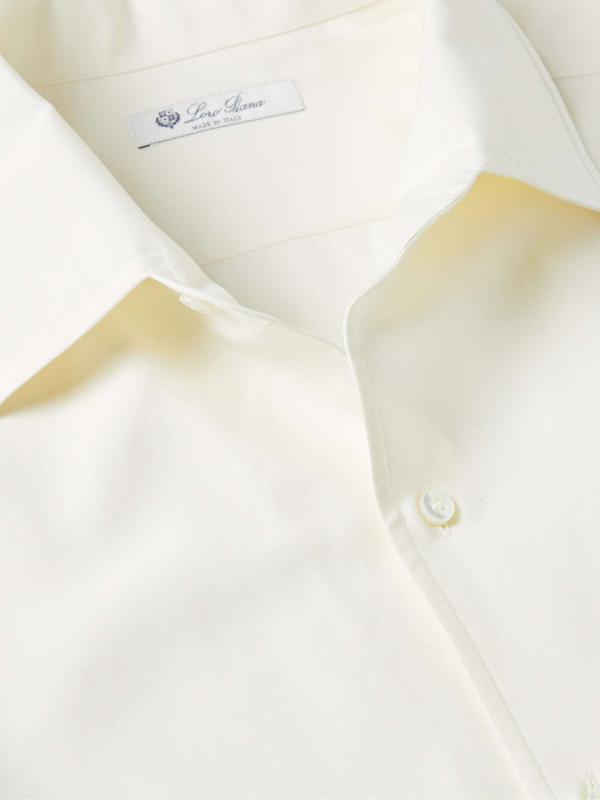 LORO PIANA Andre Silk Shirt