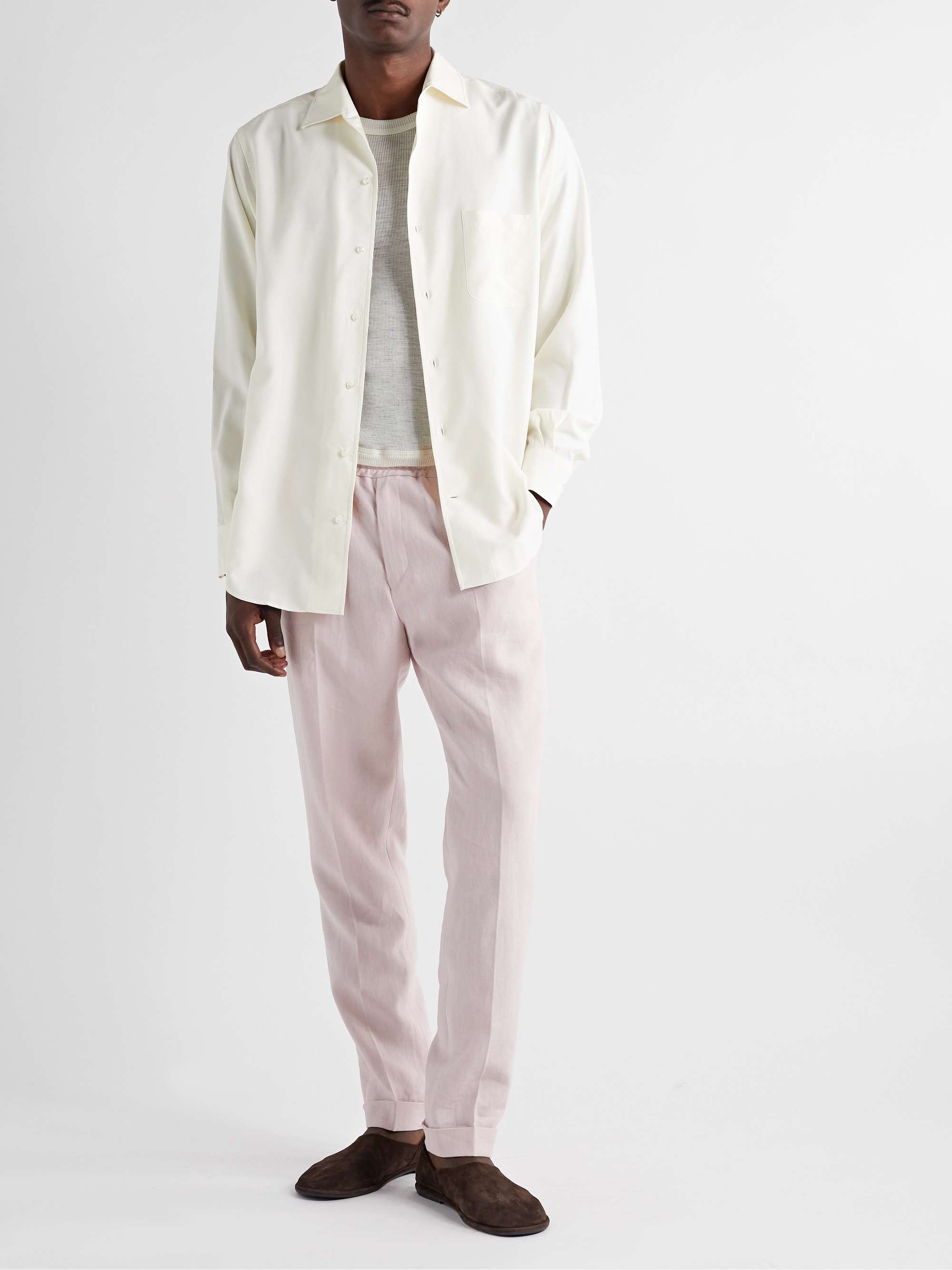 LORO PIANA Andre Silk Shirt
