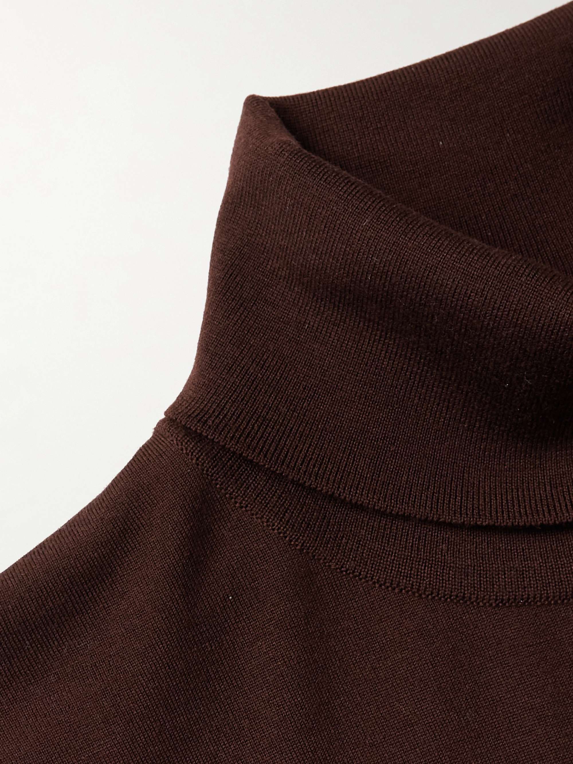 LORO PIANA Wool Rollneck Sweater