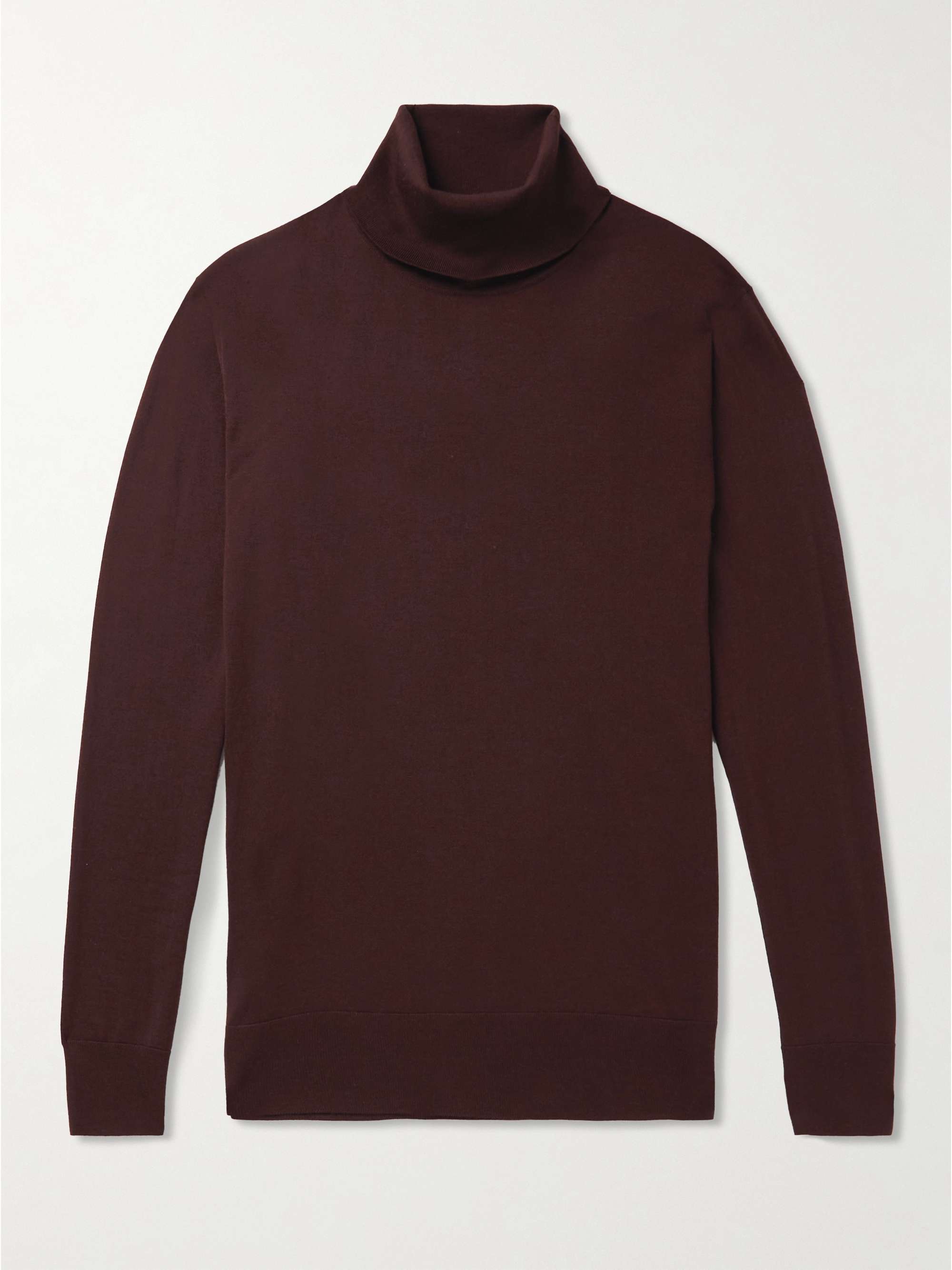 LORO PIANA Wool Rollneck Sweater