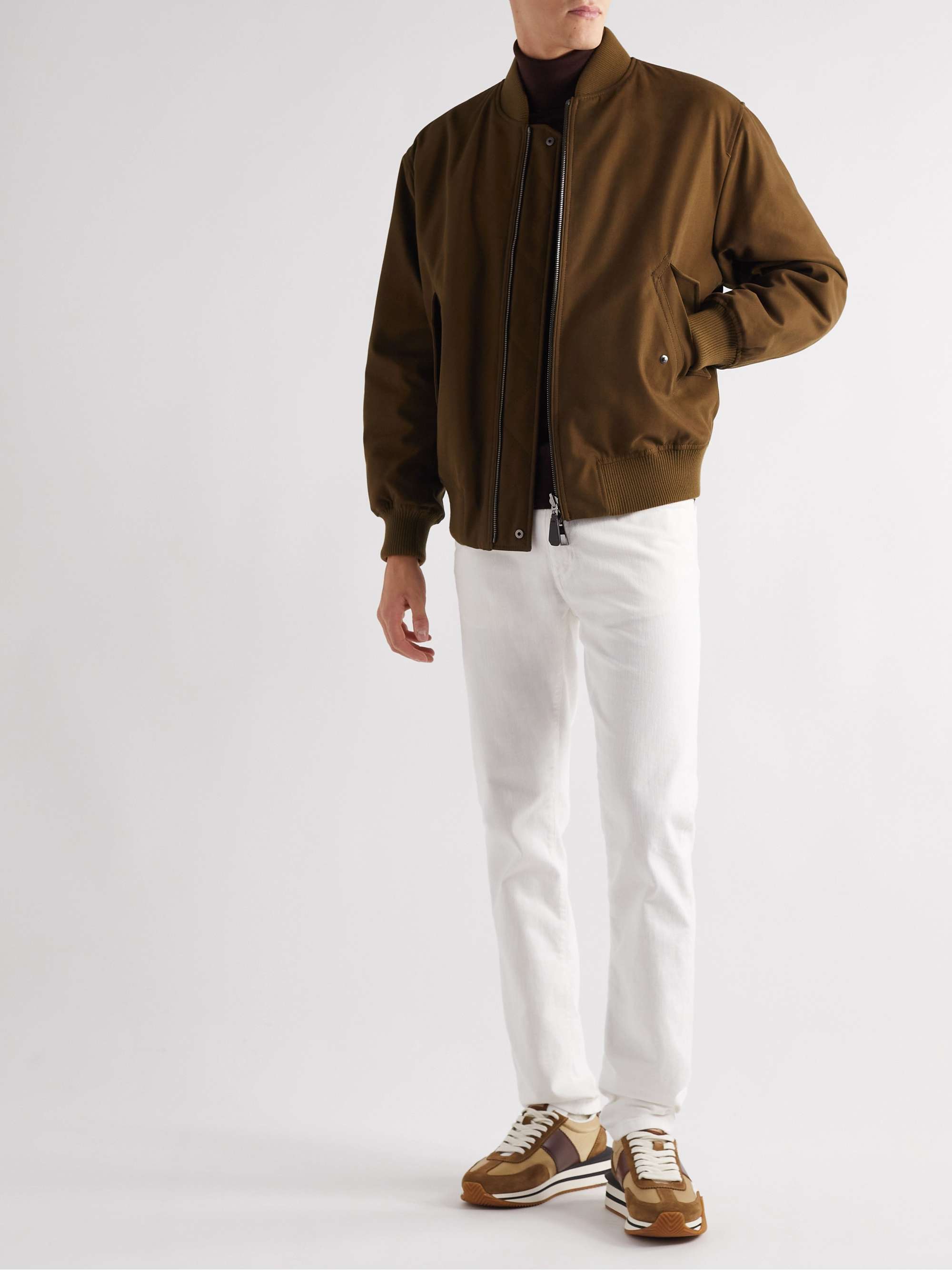 LORO PIANA Wool Rollneck Sweater