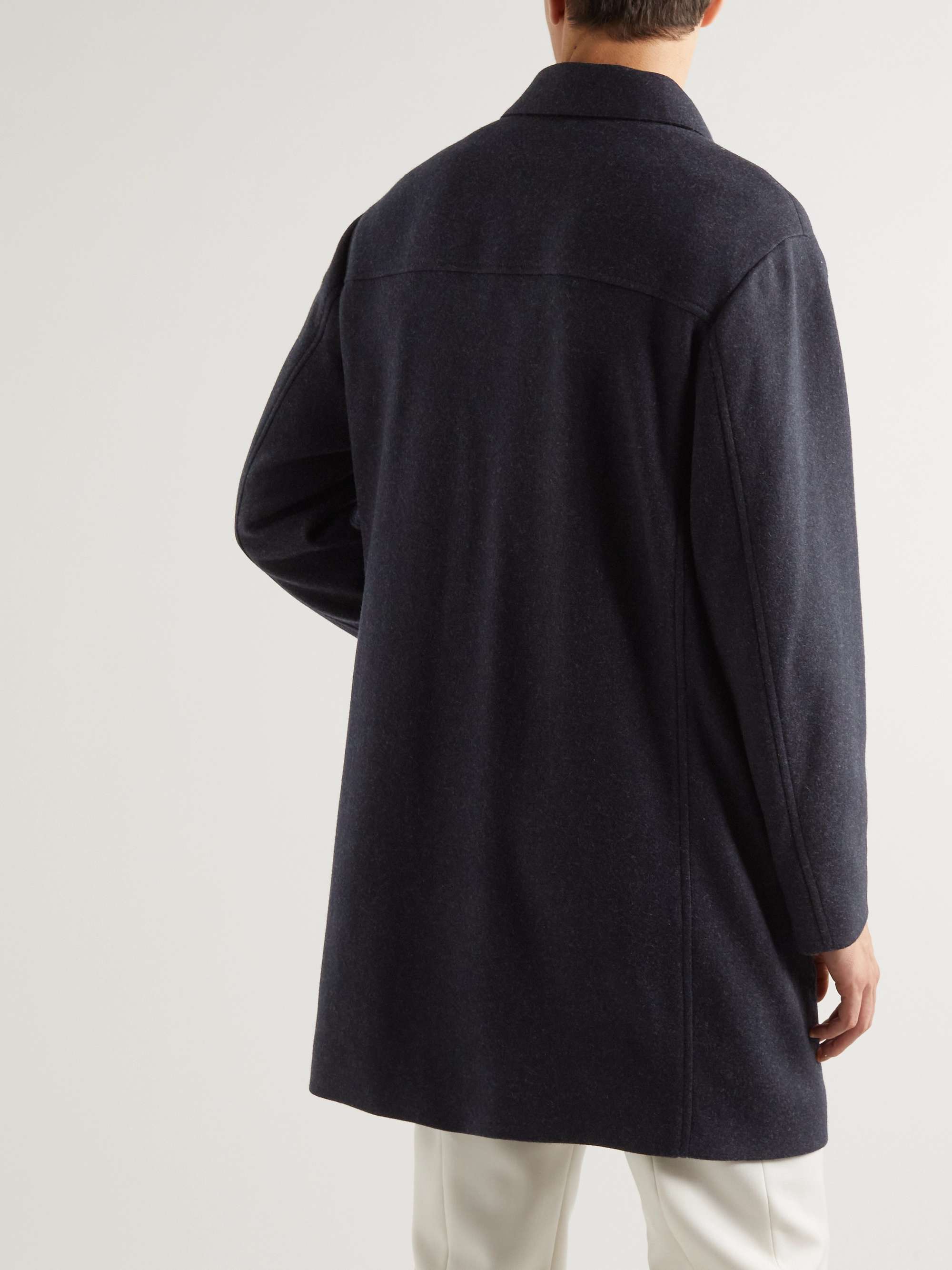 LORO PIANA Double-Faced Cashmere-Blend Coat