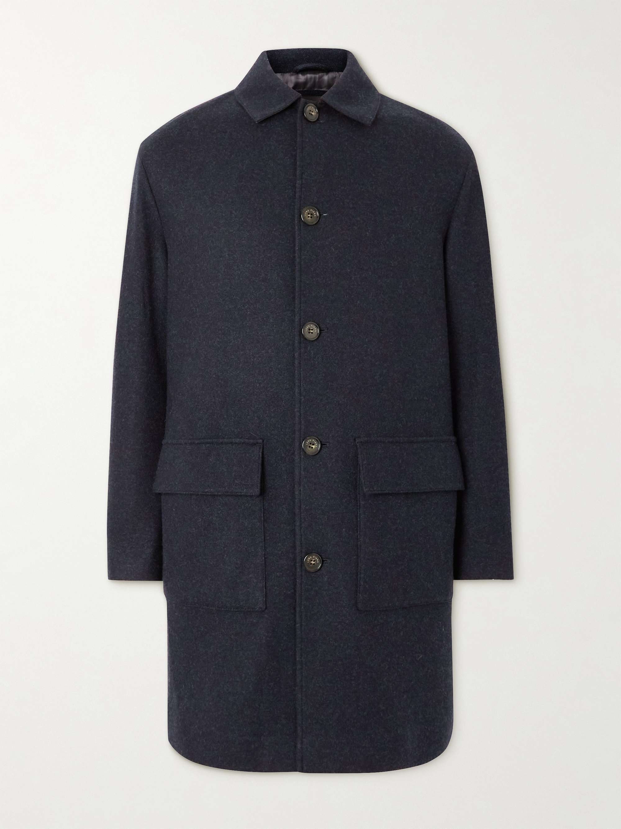 LORO PIANA Double-Faced Cashmere-Blend Coat