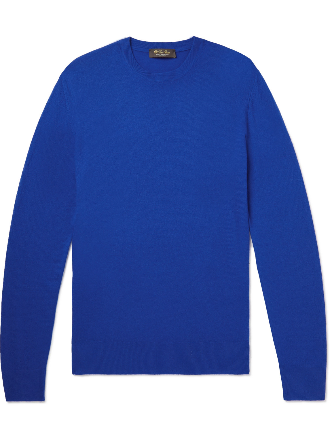 Loro Piana Baby Cashmere Superlight Dyed Crewneck In W0rm Aouli