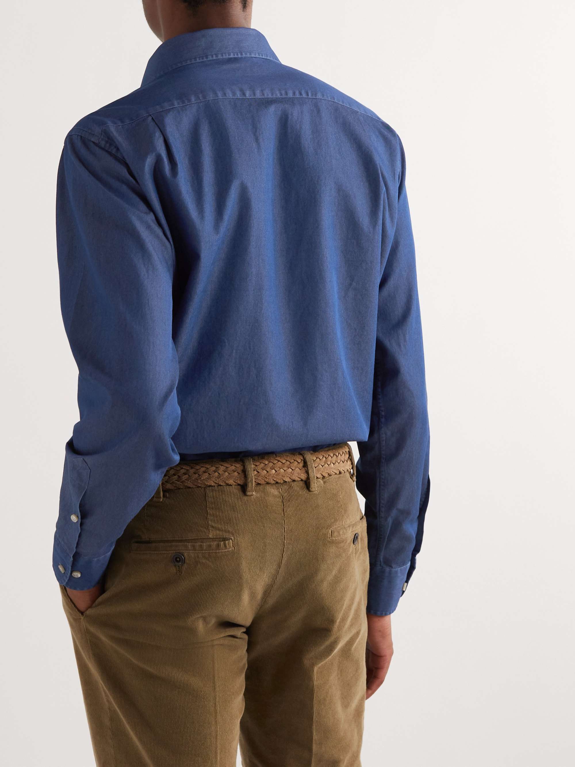 LORO PIANA André Denim Shirt